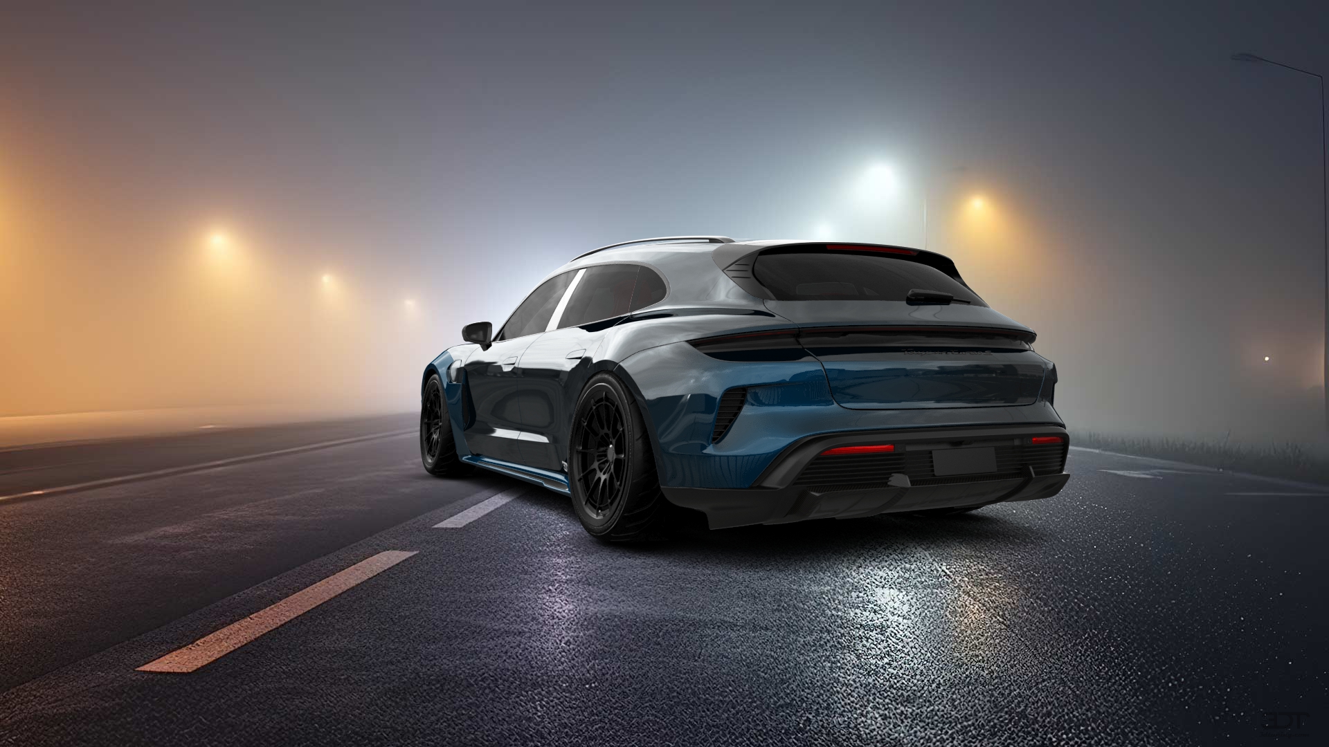 Porsche Taycan Sport Turismo Shooting Brake 2019