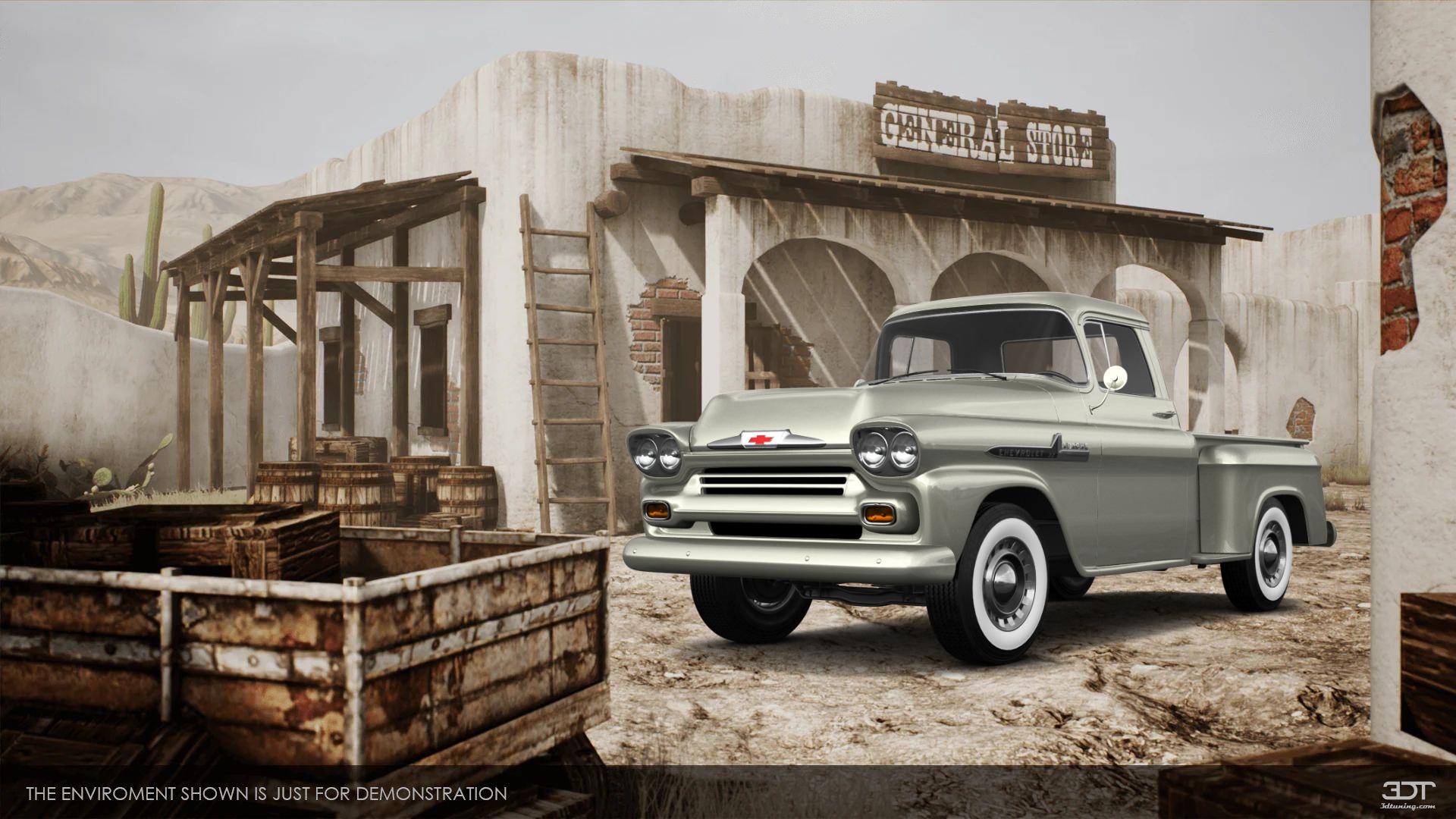 Chevrolet Apache Stepside 2 Door pickup truck 1959 tuning