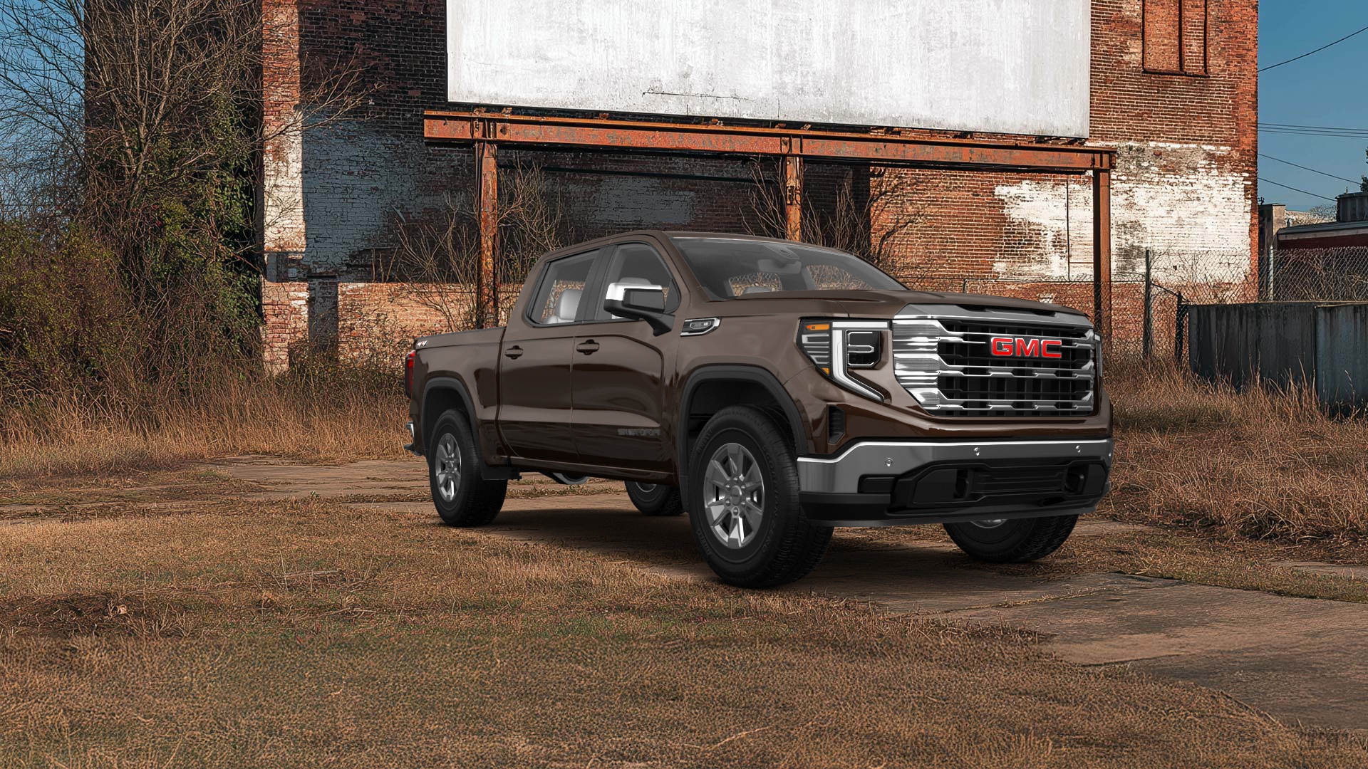 GMC Sierra 1500 Crew Cab 5.8 ft box 4 Door pickup truck 2023 tuning