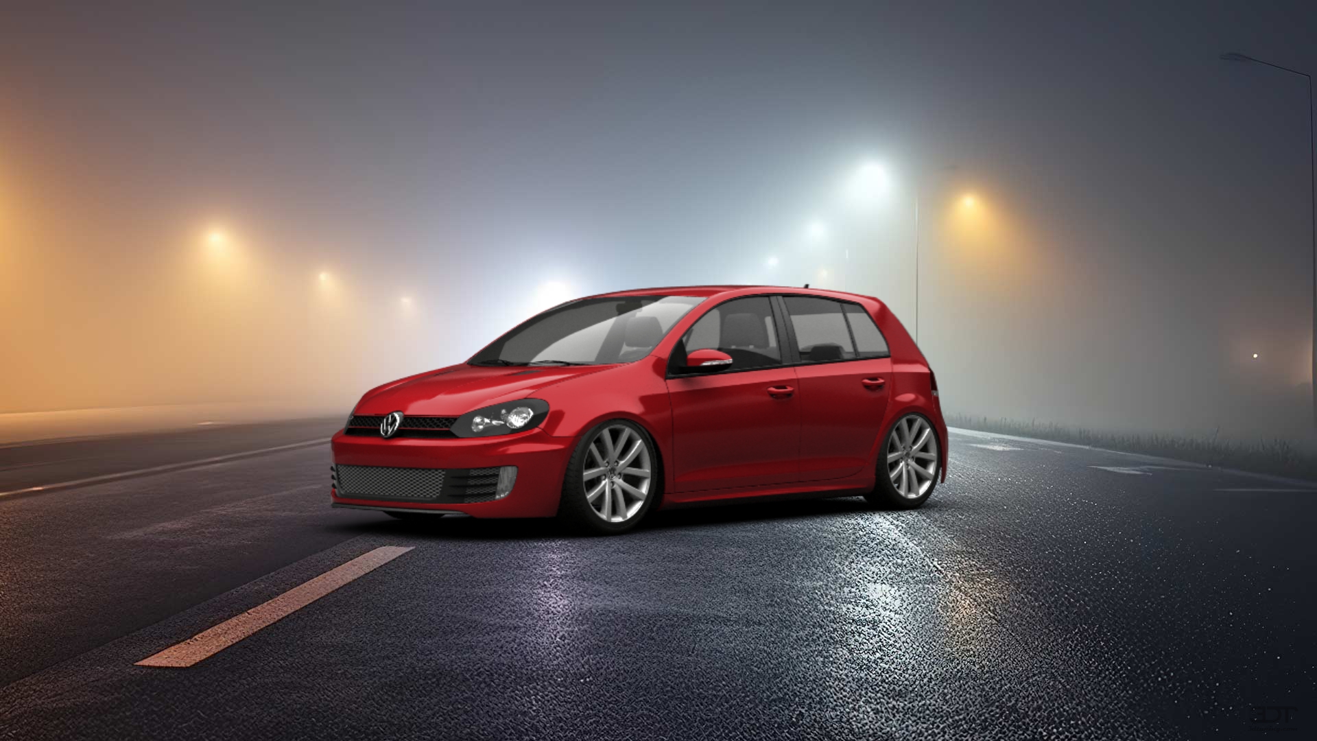 Volkswagen Golf 6 5 Door Hatchback 2011 tuning
