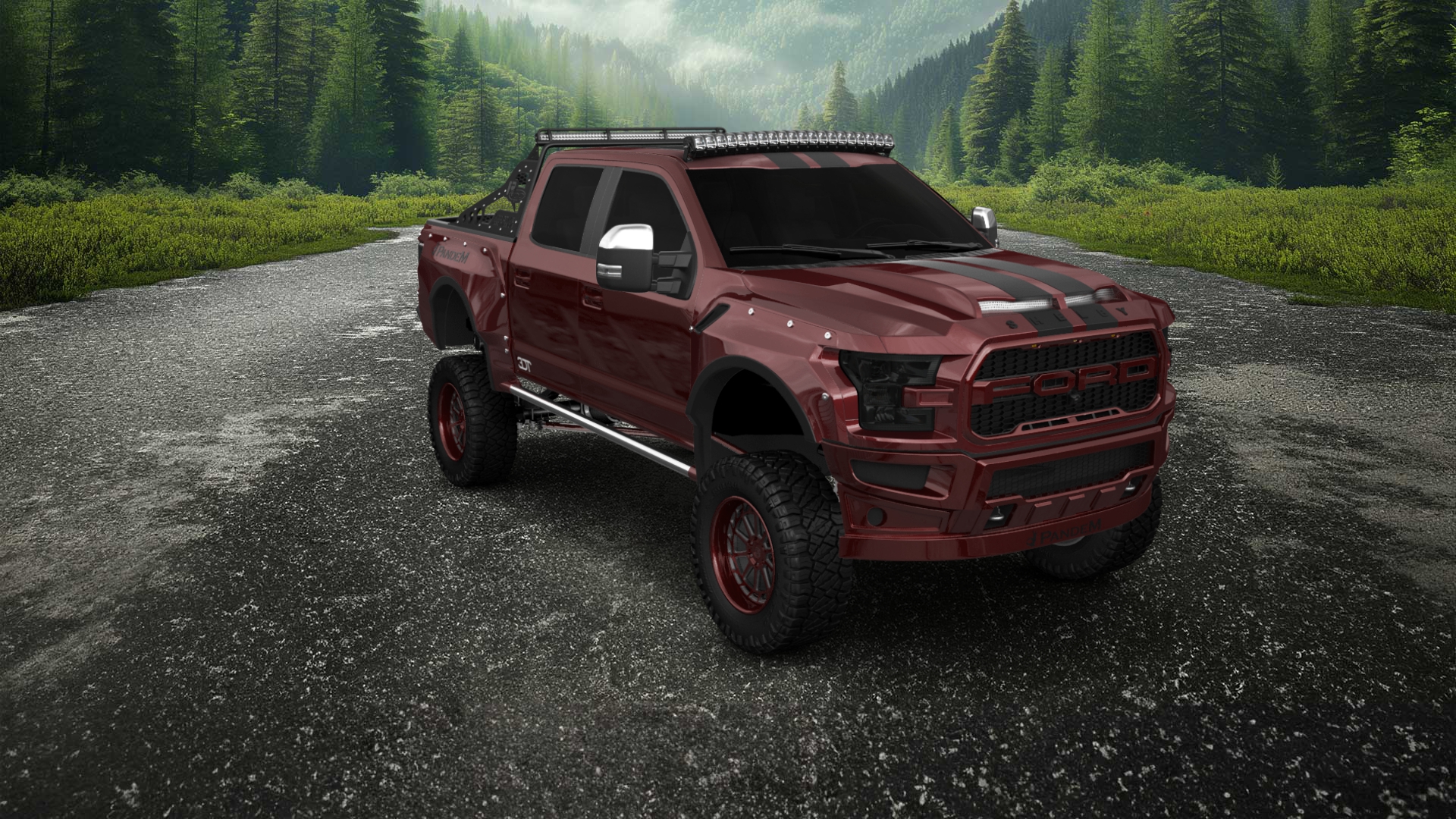 Ford F-150 Raptor 4 Door pickup truck 2017