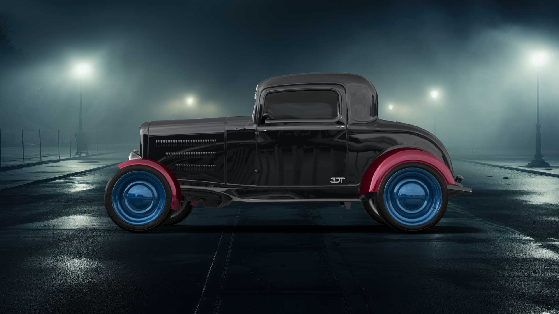 Ford Model B Deluxe 2 Door Coupe 1932