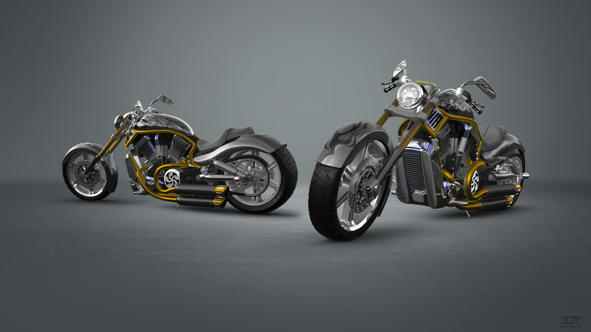 Harley-Davidson Custom Chopper Cruiser 2011 tuning