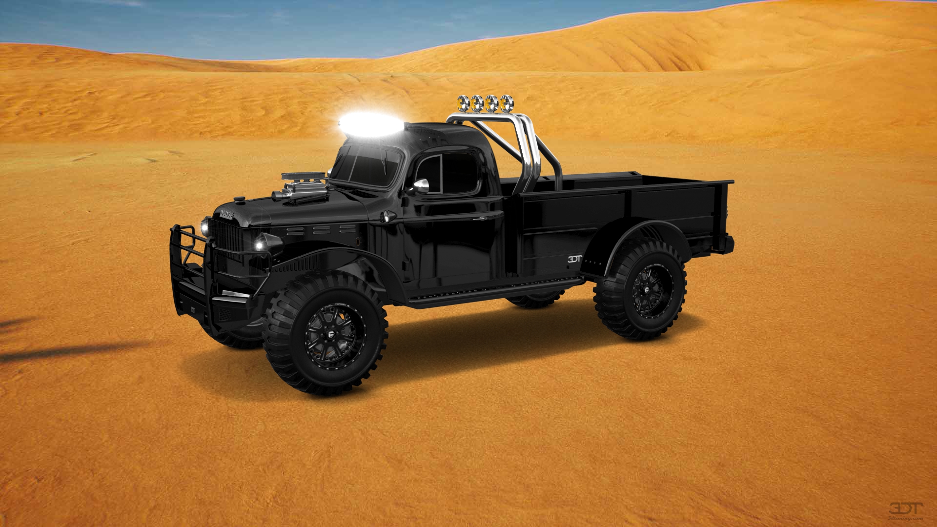 Dodge Power Wagon 2 Door pickup truck 1947 tuning