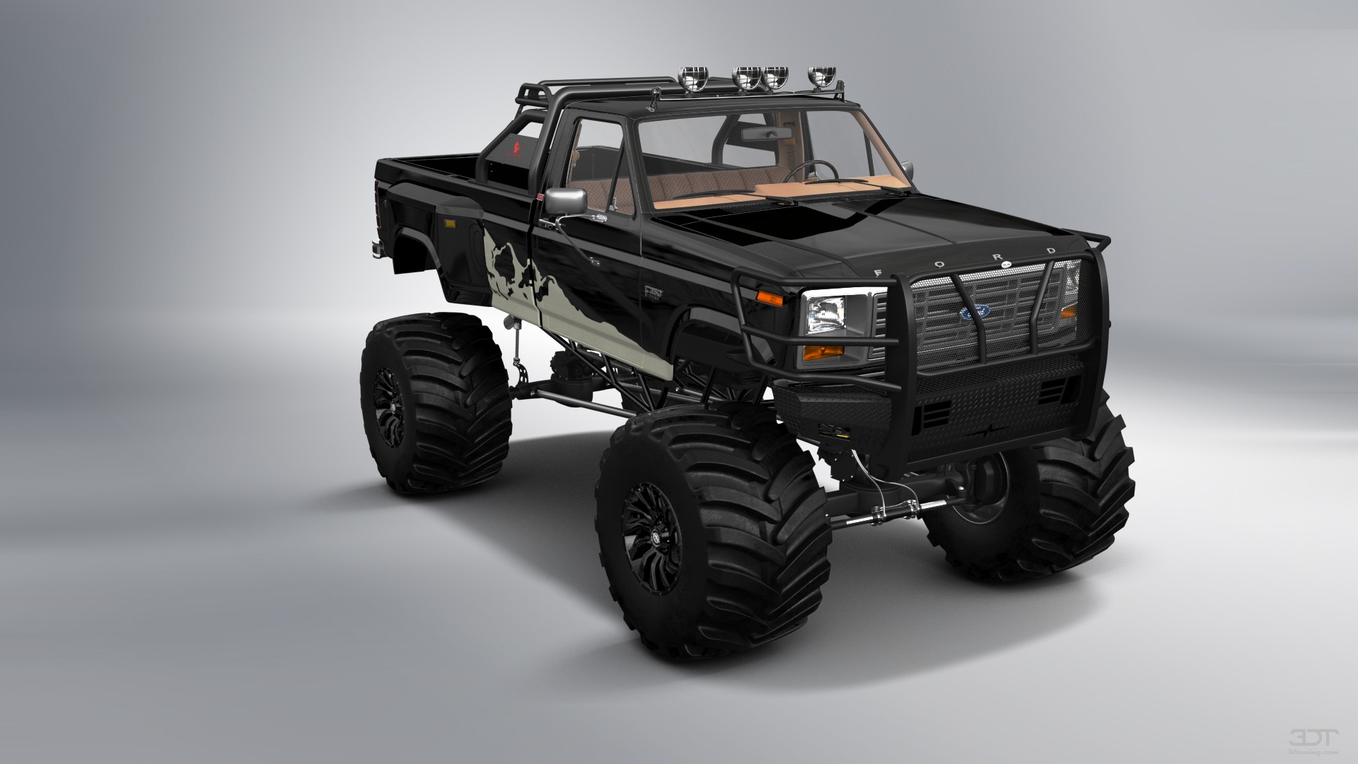 Ford F-350 Dually Regular Cab 2 Door pickup truck 1980 tuning