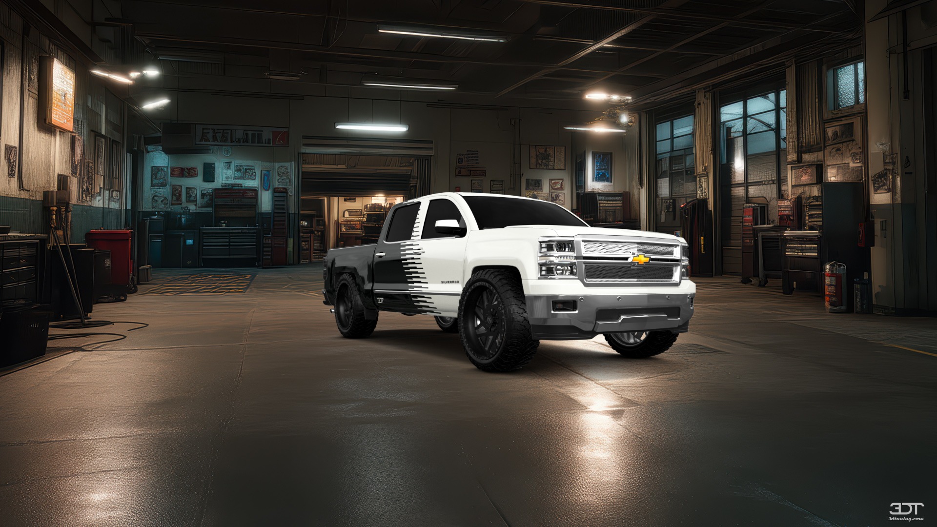 Chevrolet Silverado 1500 4 Door pickup truck 2014 tuning