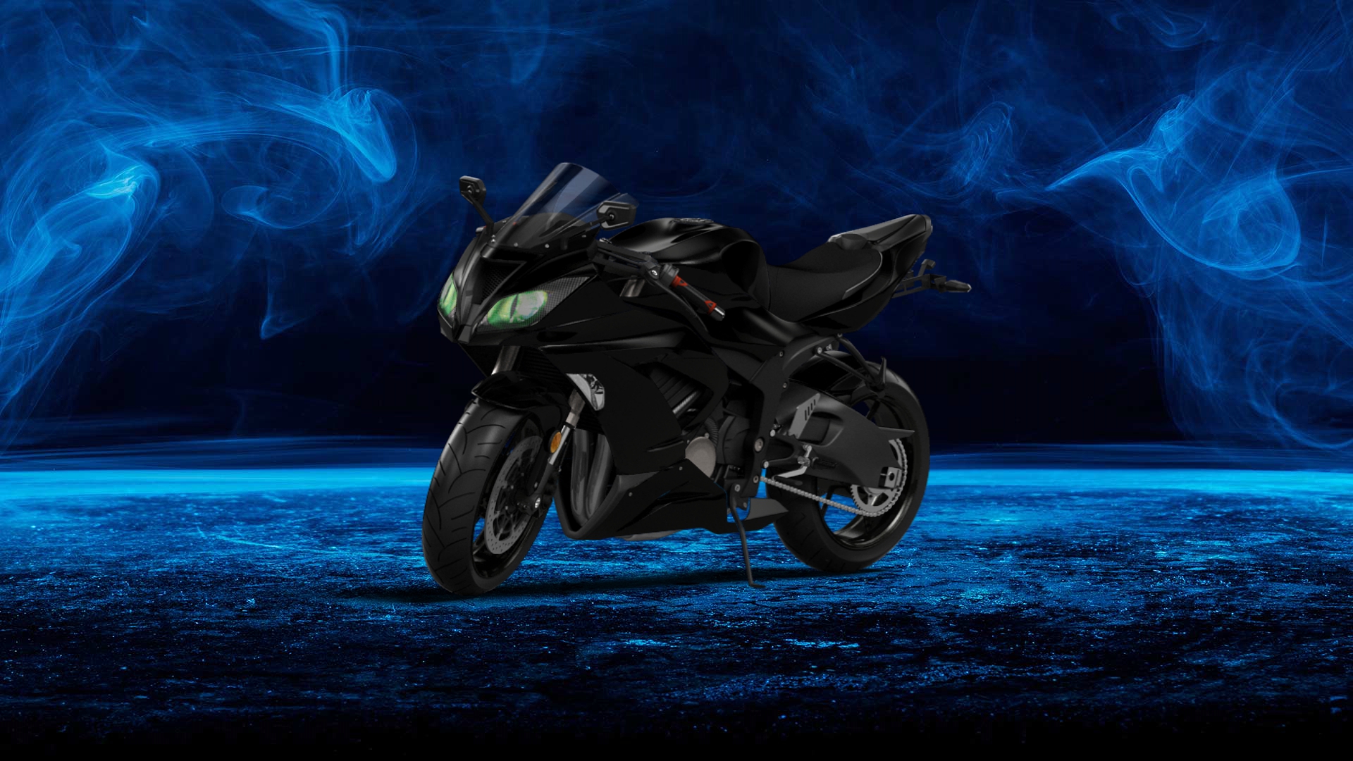 Kawasaki Ninja ZX 6R Sport Bike 2015 tuning
