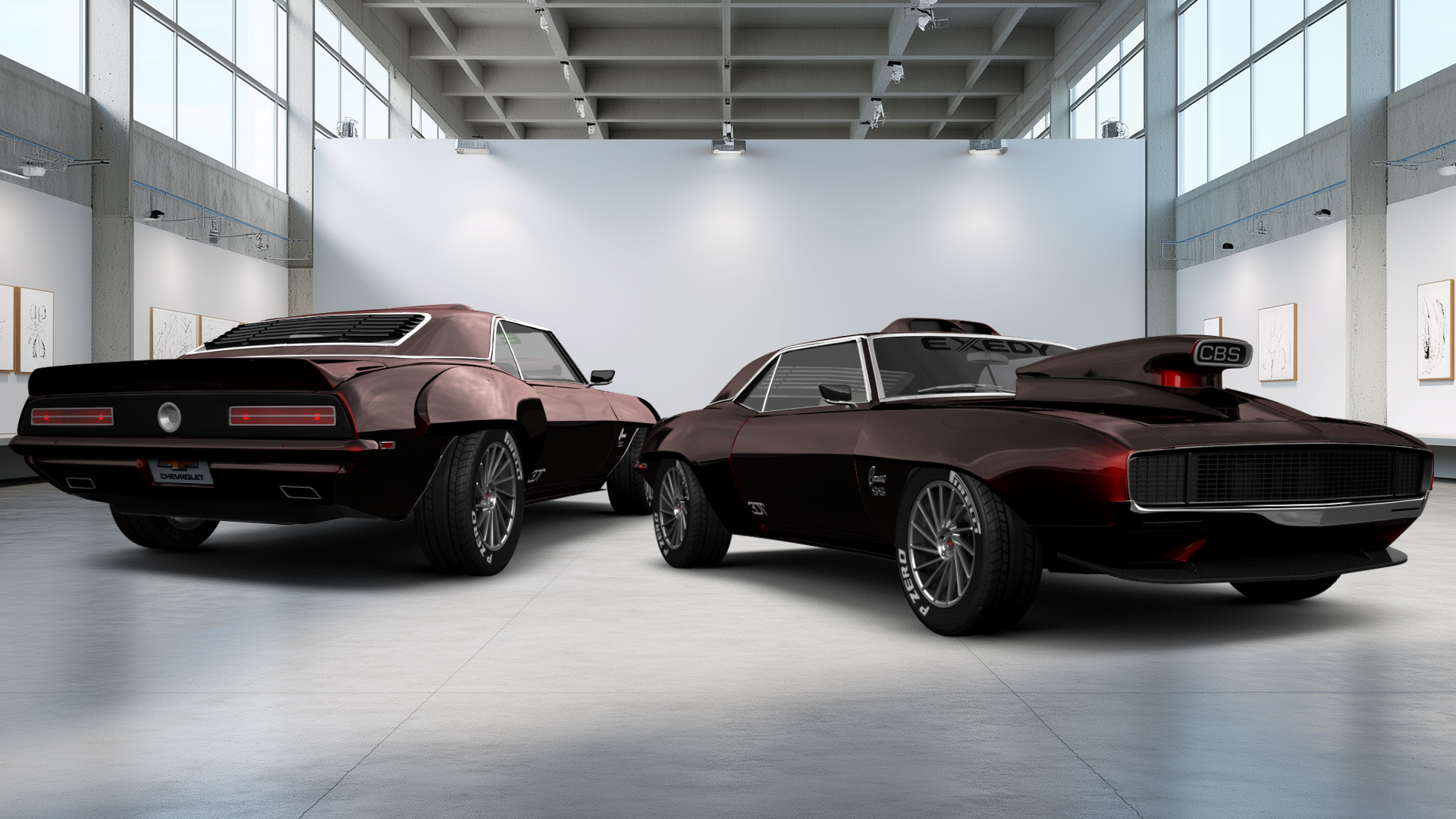 Chevrolet Camaro SS 2 Door Hardtop 1969 tuning