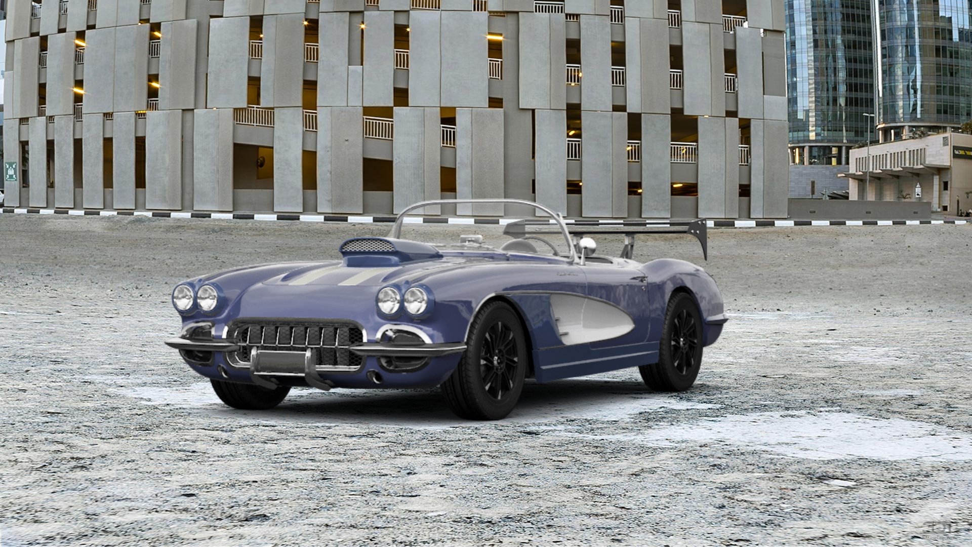 Chevrolet Corvette Convertible Coupe 1958 tuning