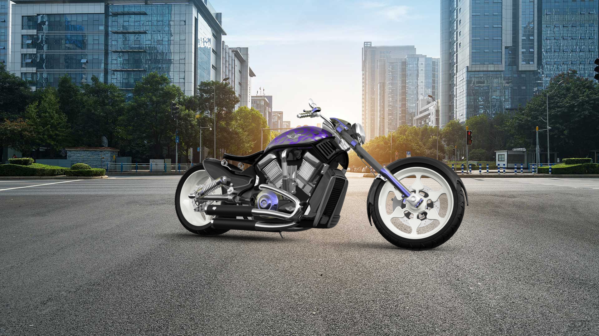 Harley-Davidson Custom Chopper Cruiser 2011