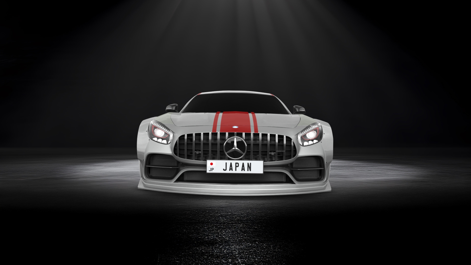 Mercedes AMG GT 2 door fastback coupe 2015 tuning