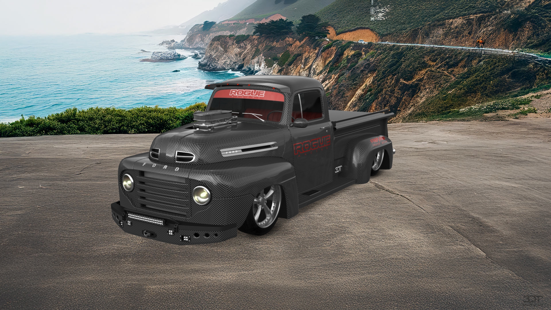 Ford F1 2 Door pickup truck 1949 tuning