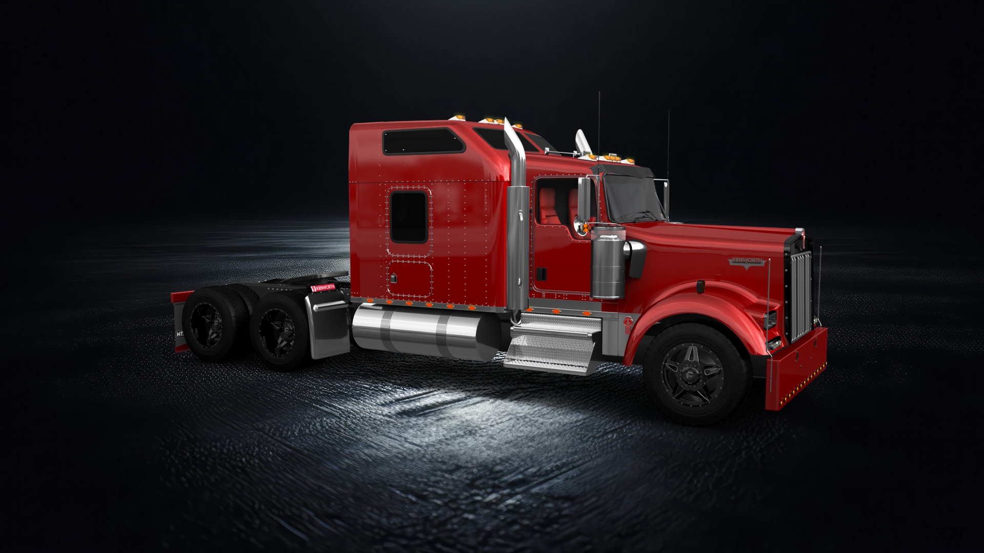 Kenworth W900 Sleeper Cab Truck 2015