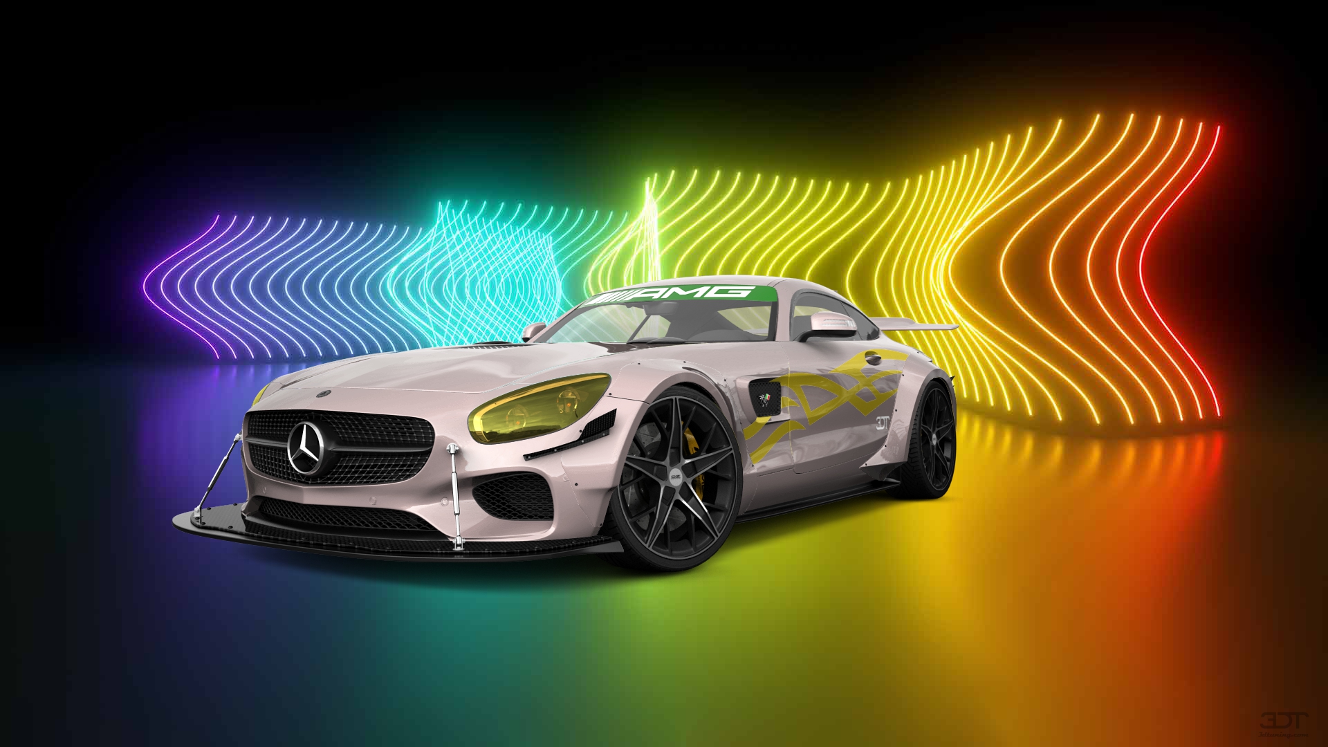 Mercedes AMG GT 2 door fastback coupe 2016