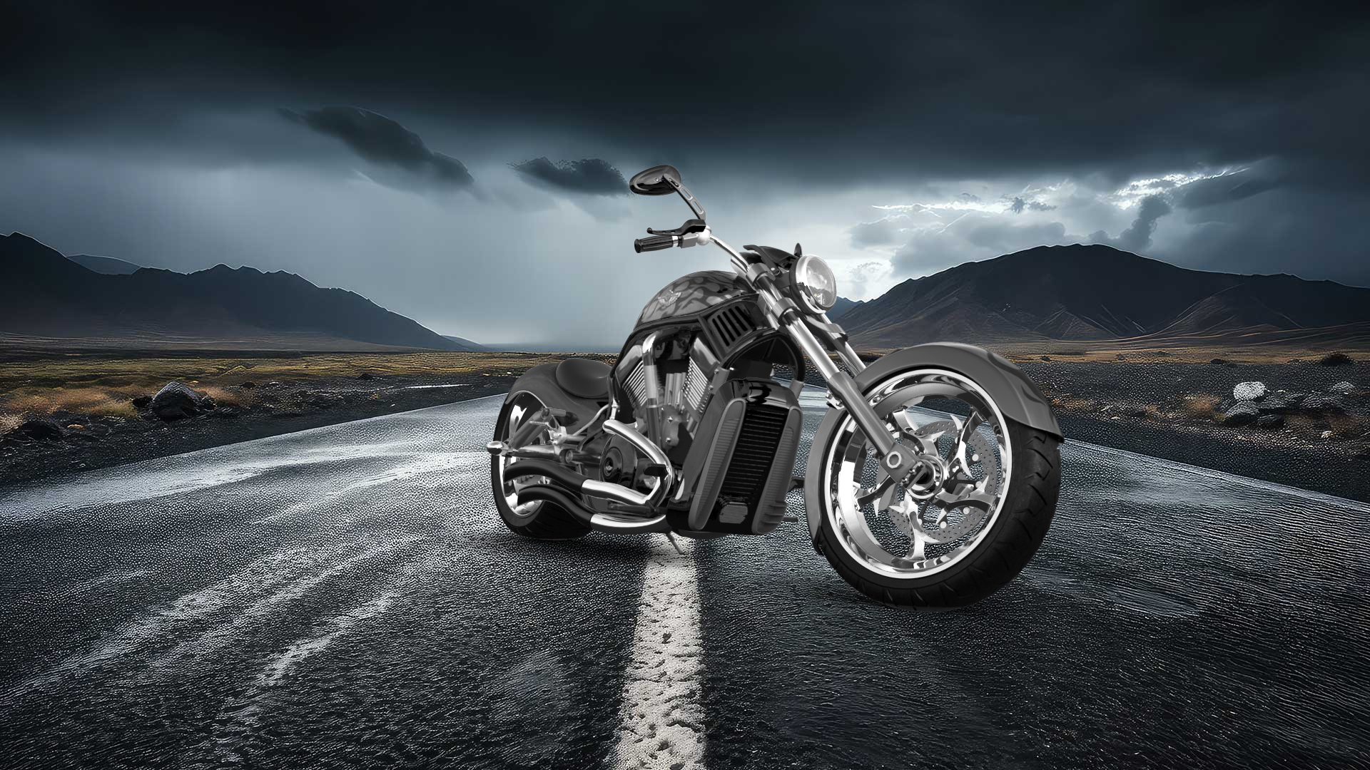 Harley-Davidson Custom Chopper Cruiser 2011 tuning