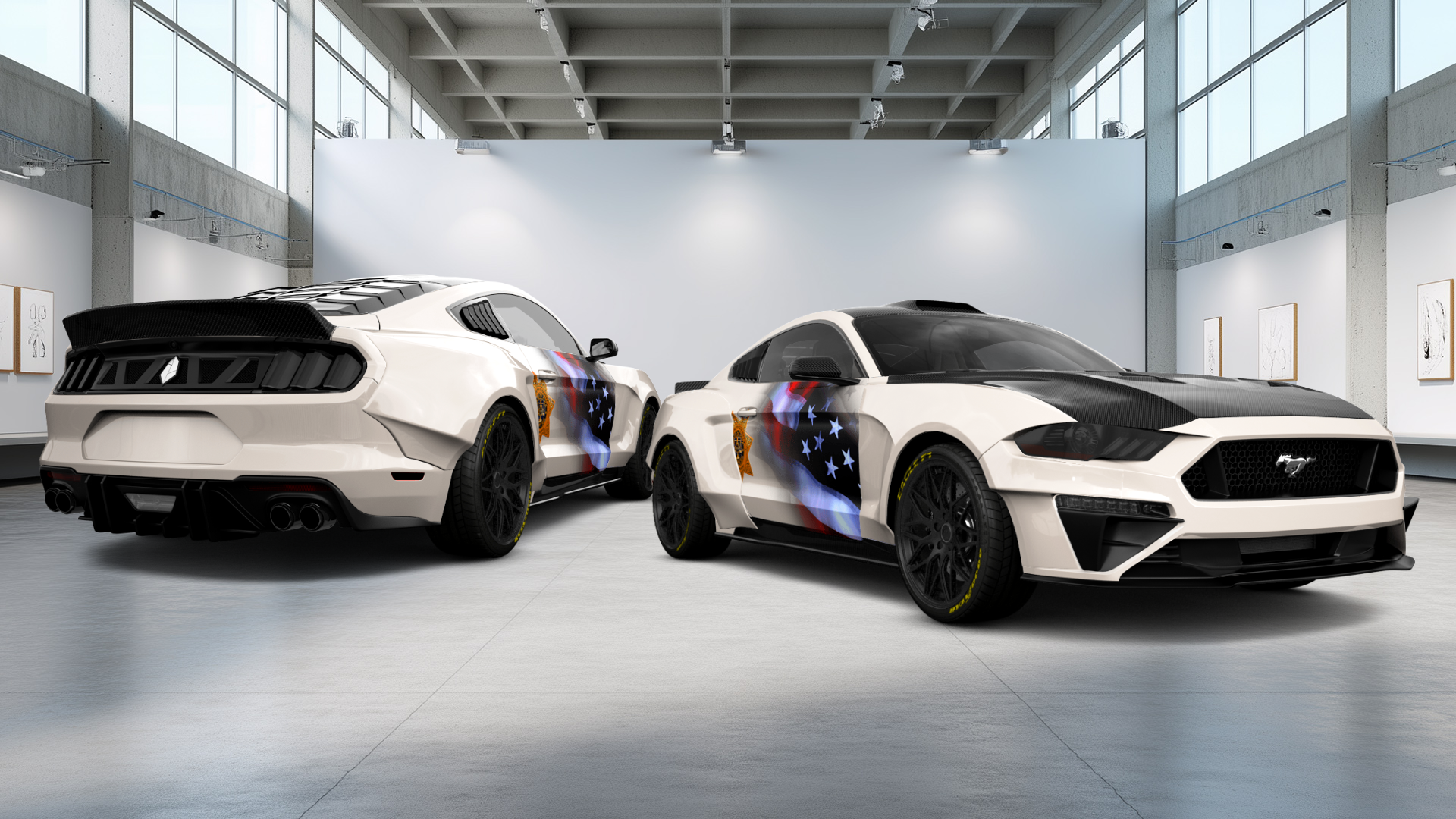 Ford Mustang Ecoboost 2 Door Coupe 2018 tuning