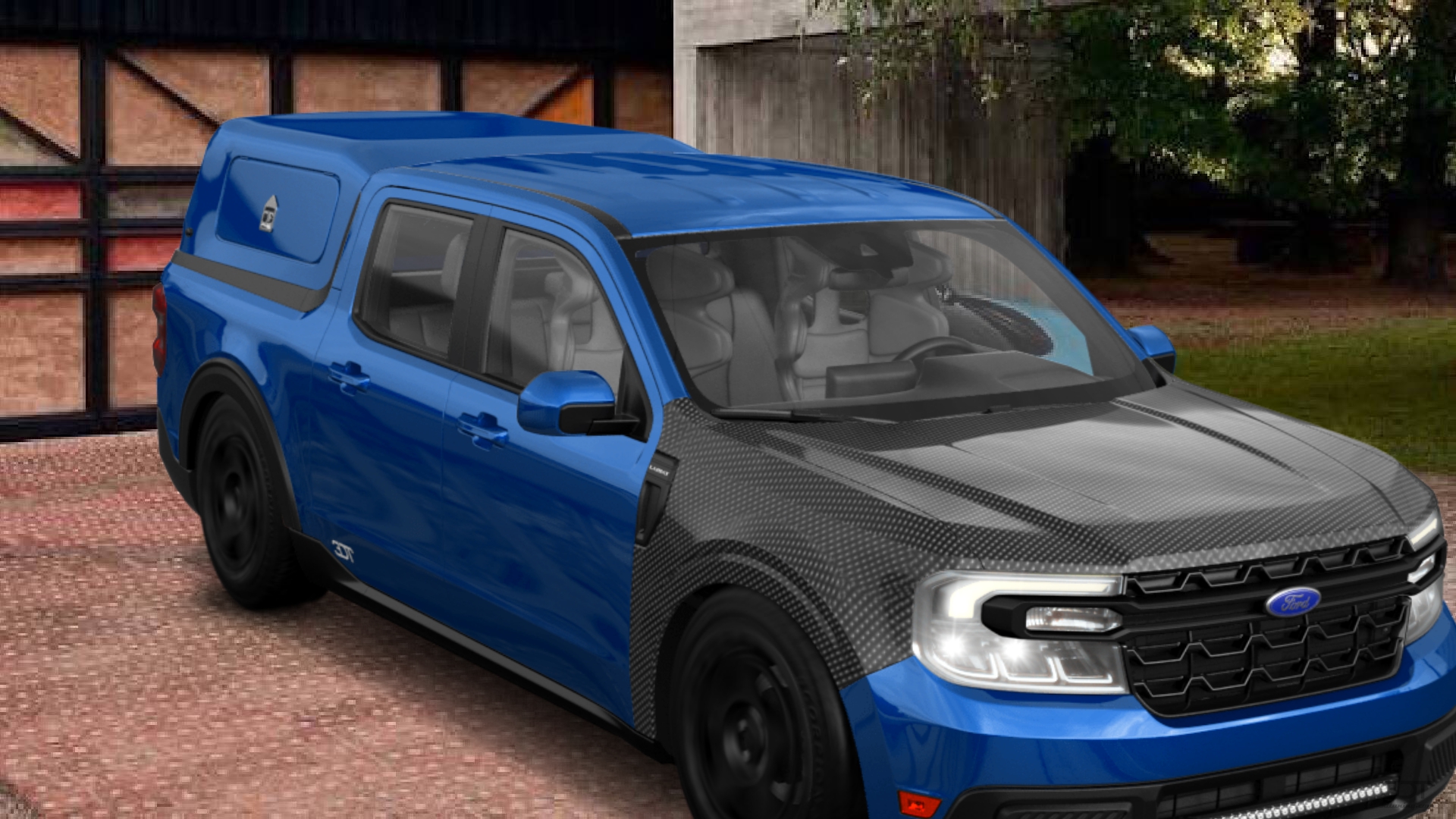 Ford Maverick 4 Door pickup truck 2022 tuning
