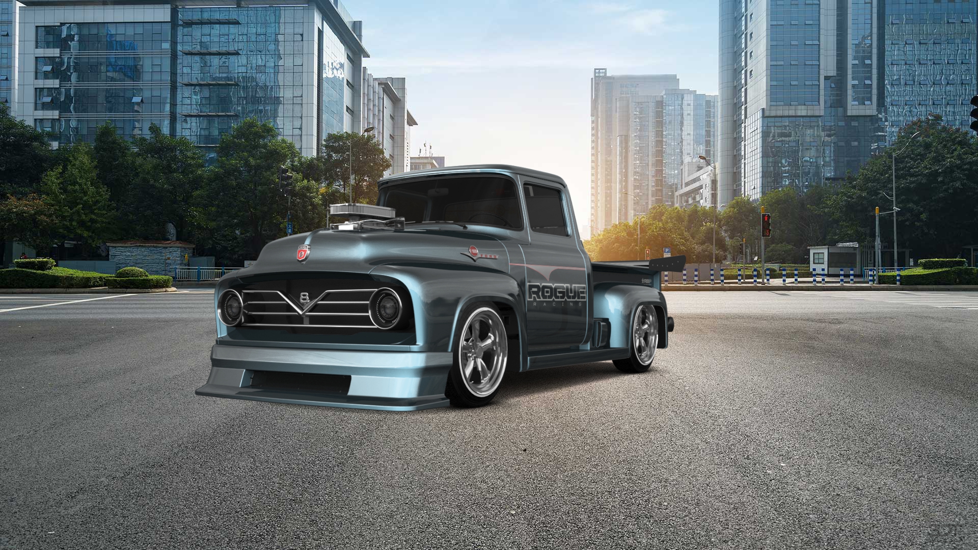 Ford F-100 2 Door truck 1956