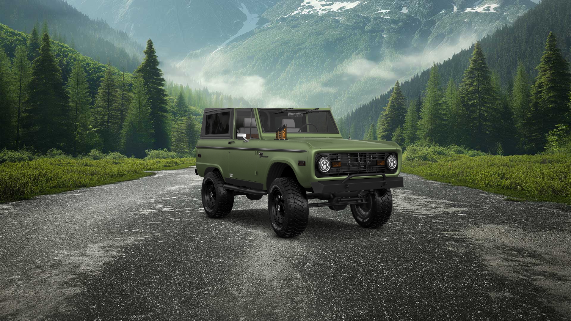 Ford Bronco 3 Door SUV 1965 tuning