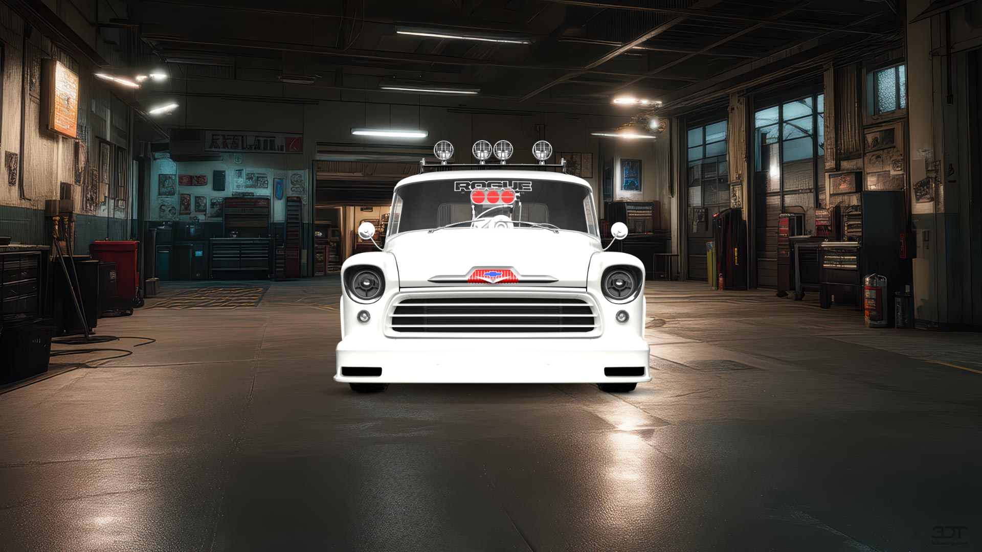 Chevrolet 3100 2 Door pickup truck 1955 tuning