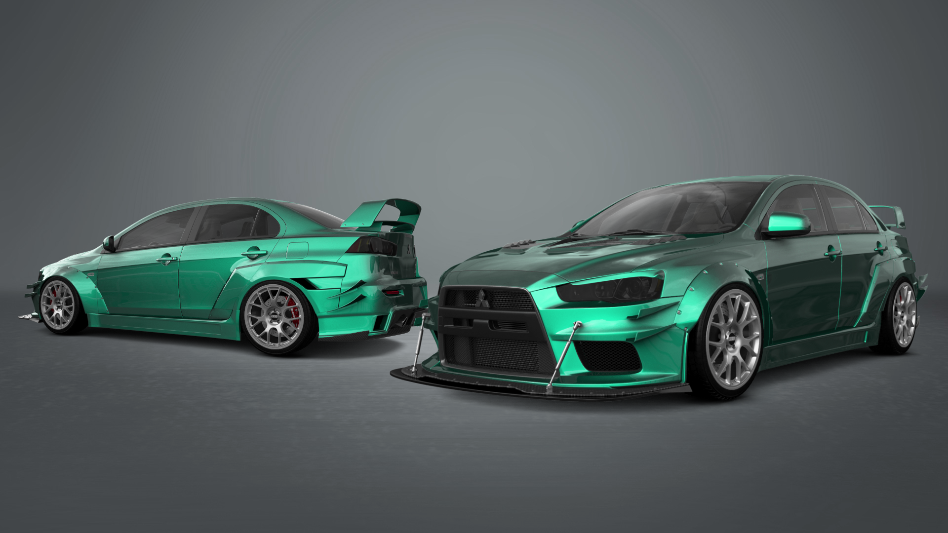 Mitsubishi Lancer Evolution X Sedan 2008 tuning