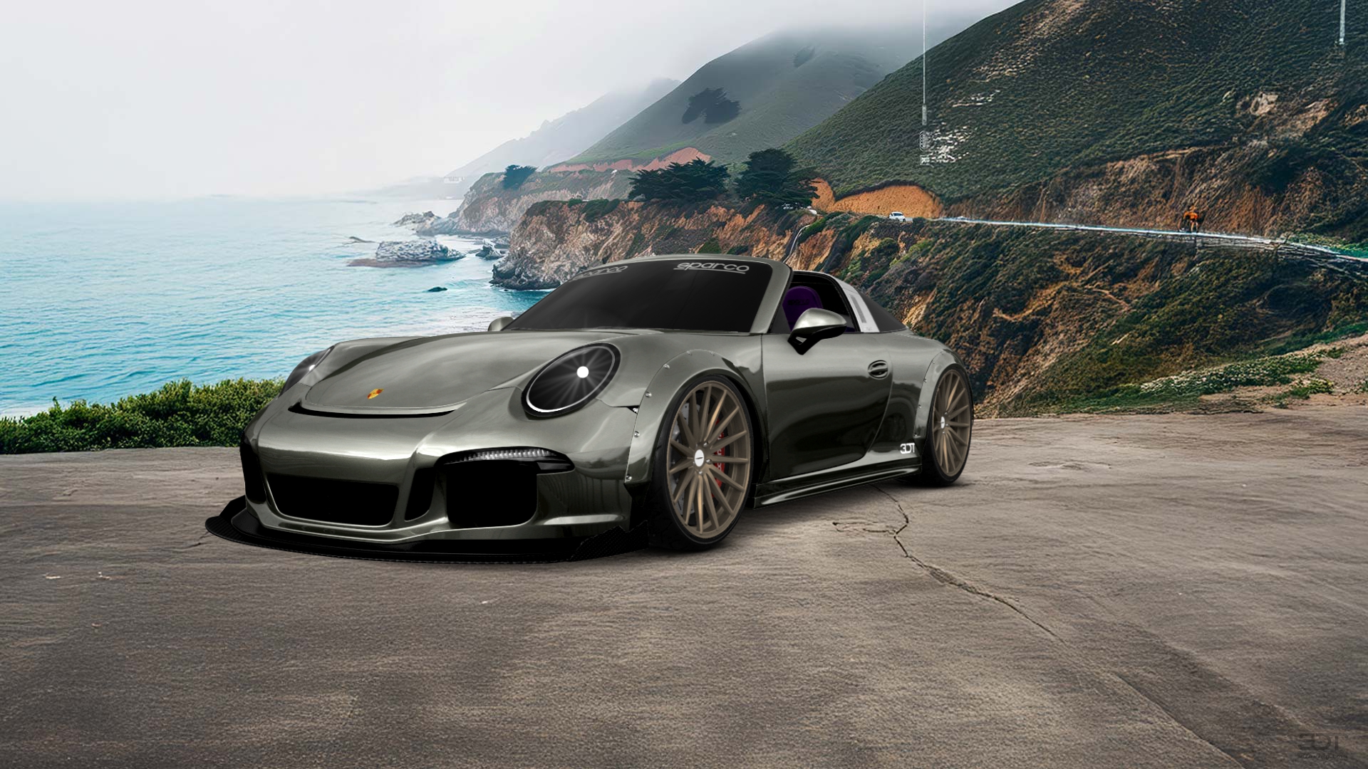 Porsche 911 Carrera Targa top 2014 tuning