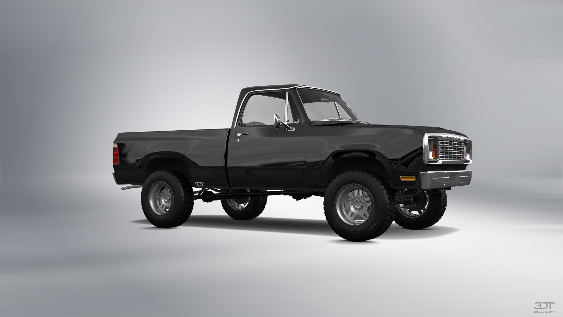 Dodge Power Wagon W200 2 Door pickup truck 1977 tuning