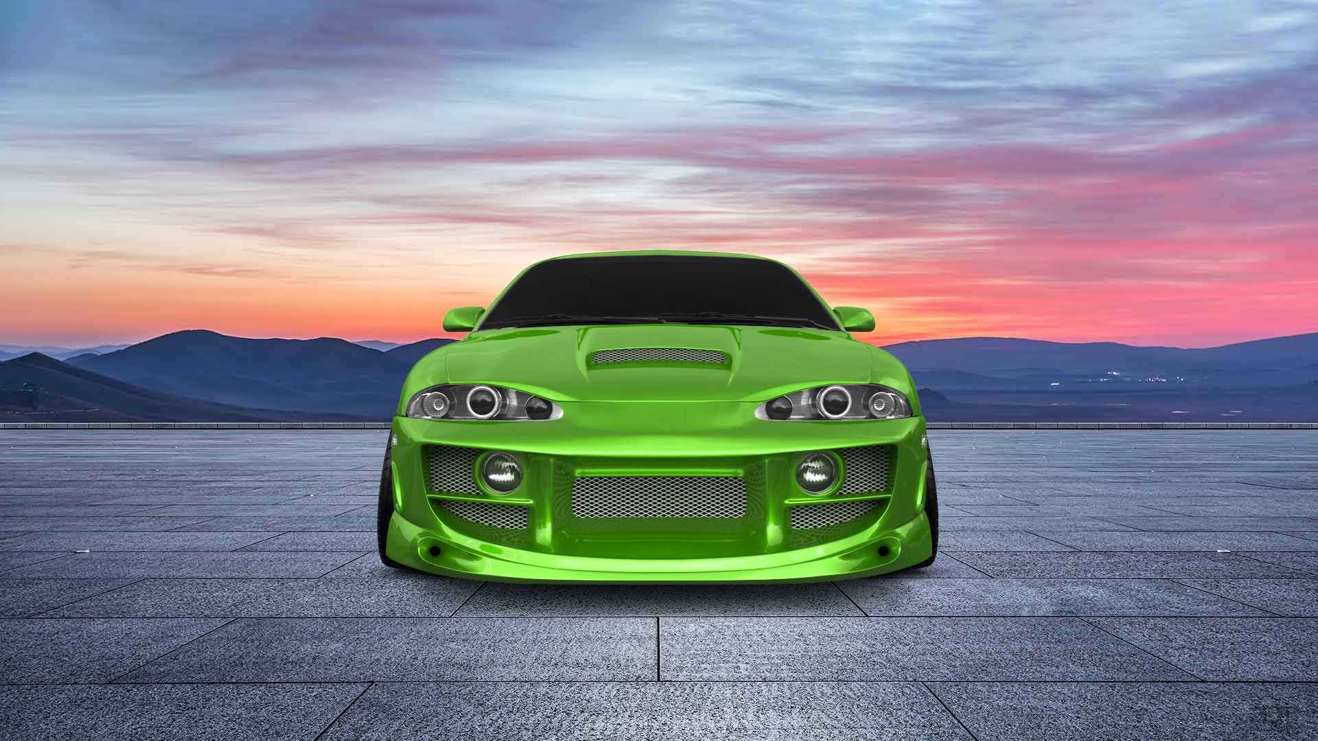 Mitsubishi Eclipse GSX Coupe 1995 tuning