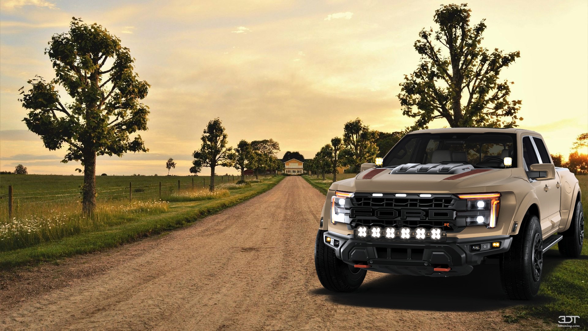 Ford F-150 Raptor 4 Door pickup truck 2024 tuning