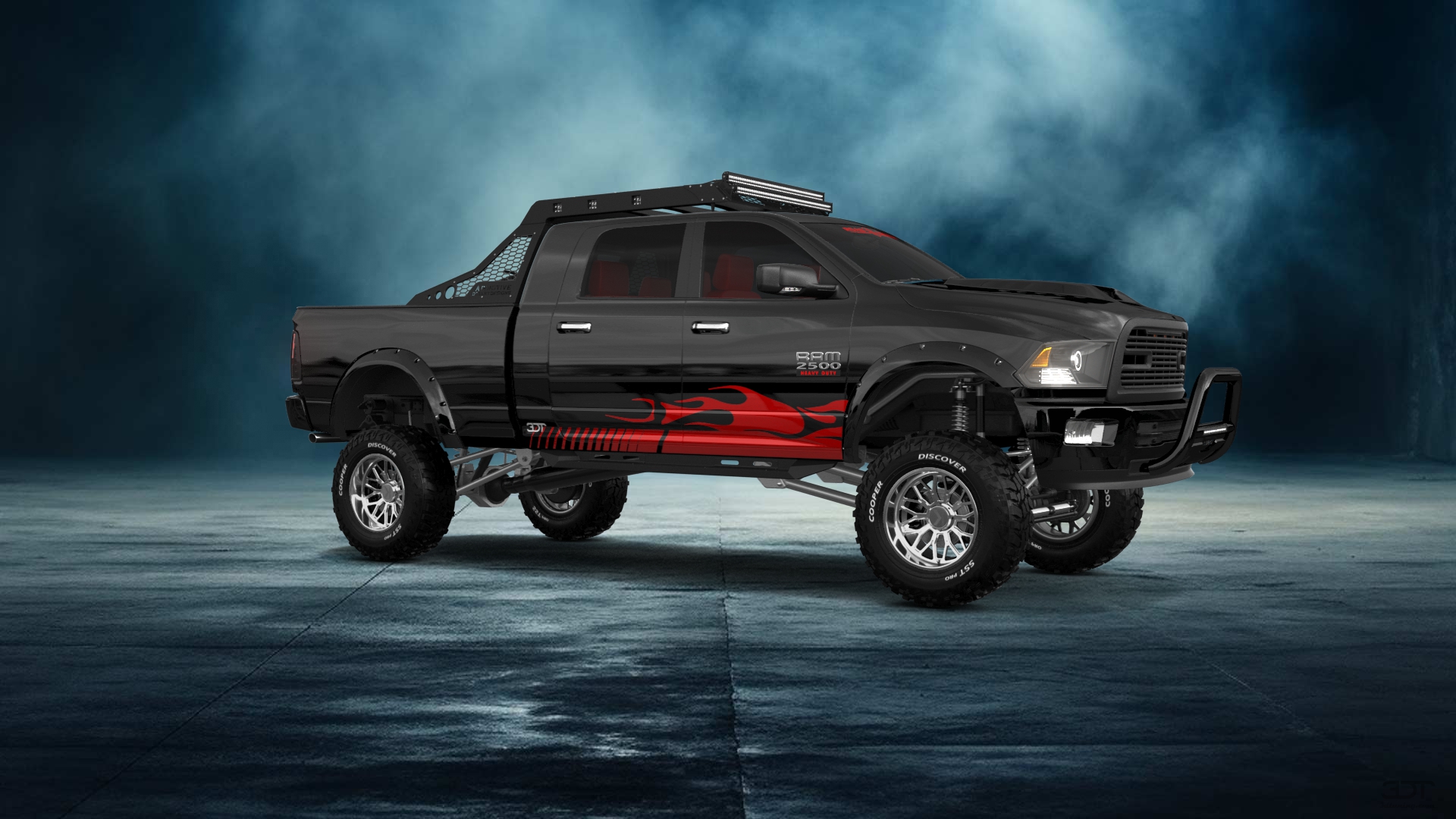 Dodge Ram 2500 Mega Cab 6.4 ft box 4 Door pickup truck 2010