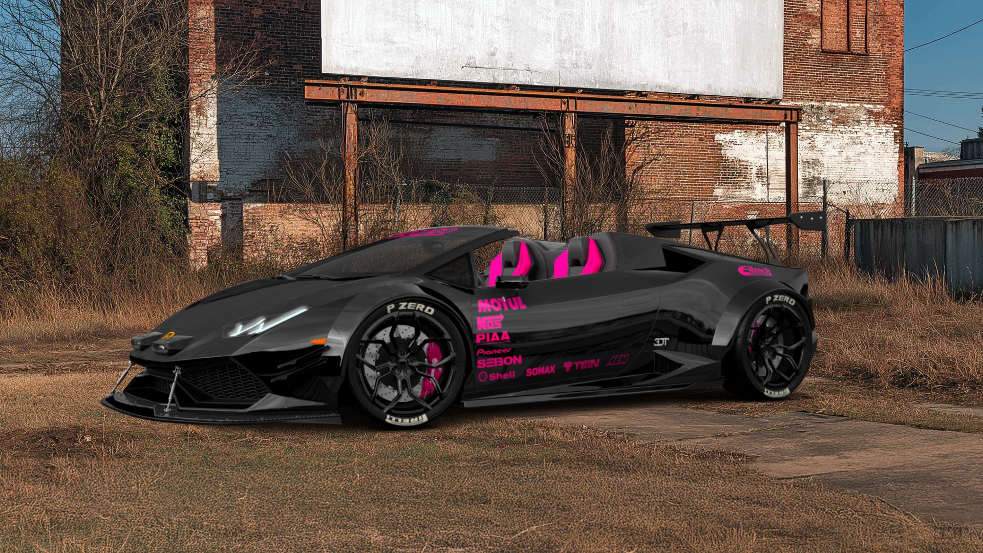 Lamborghini Huracan Spyder 2 Door Convertible 2016 tuning