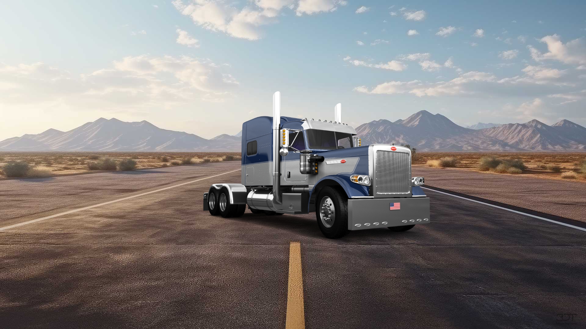 Peterbilt 389 Sleeper Cab Truck 2016