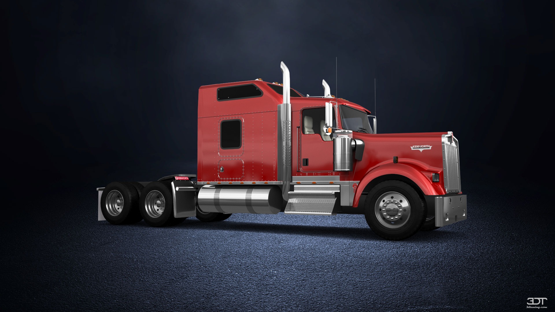 Kenworth W900 Sleeper Cab Truck 2015