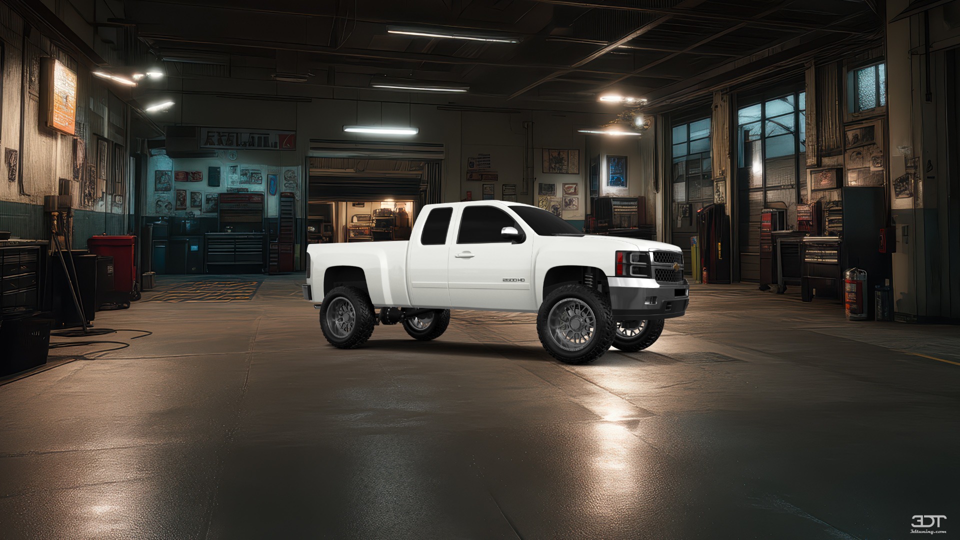 Chevrolet Silverado 2500 HD Extended Cab Pickup Truck 2007 tuning