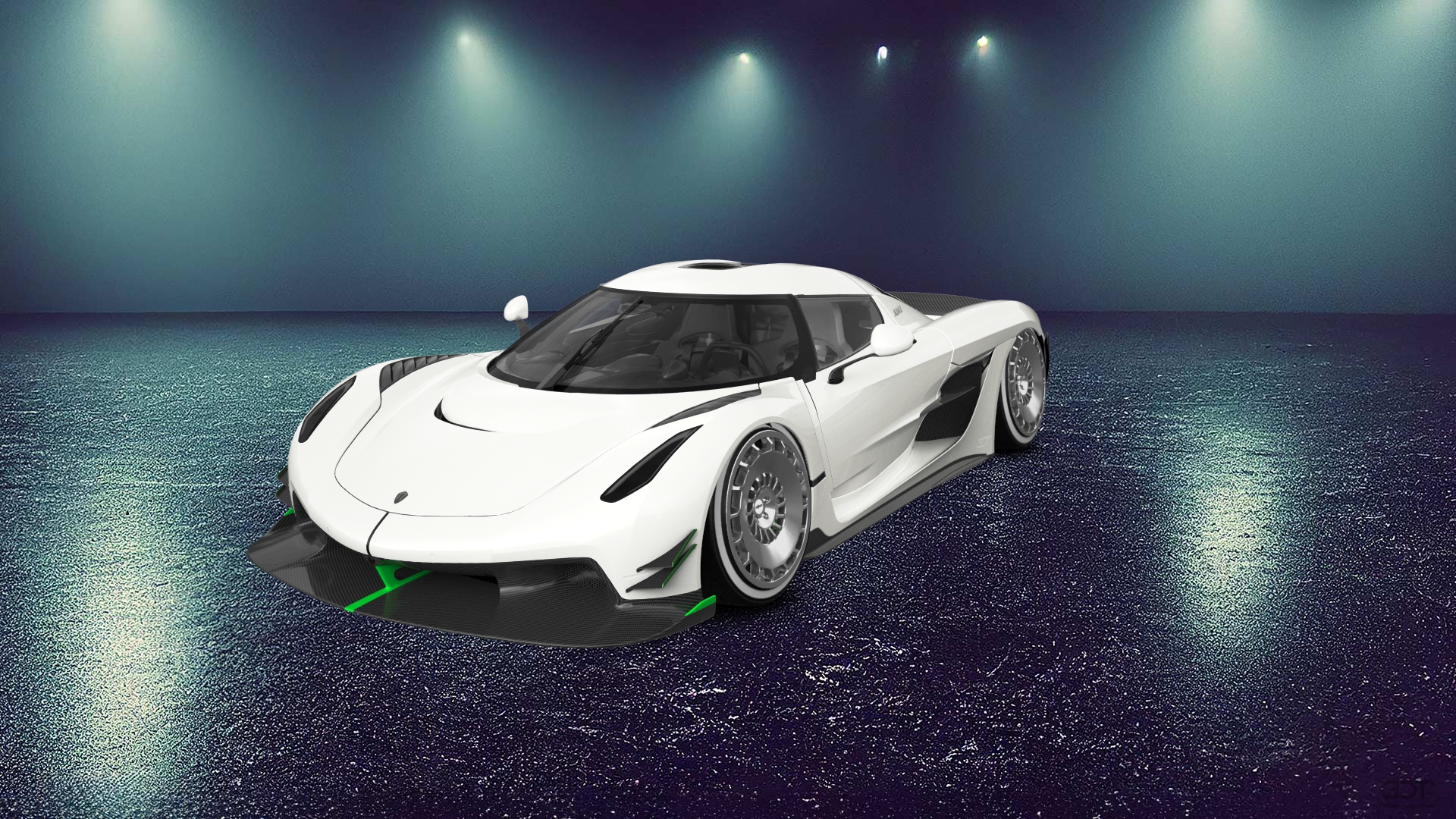 Koenigsegg Jesko 2 door targa top 2020