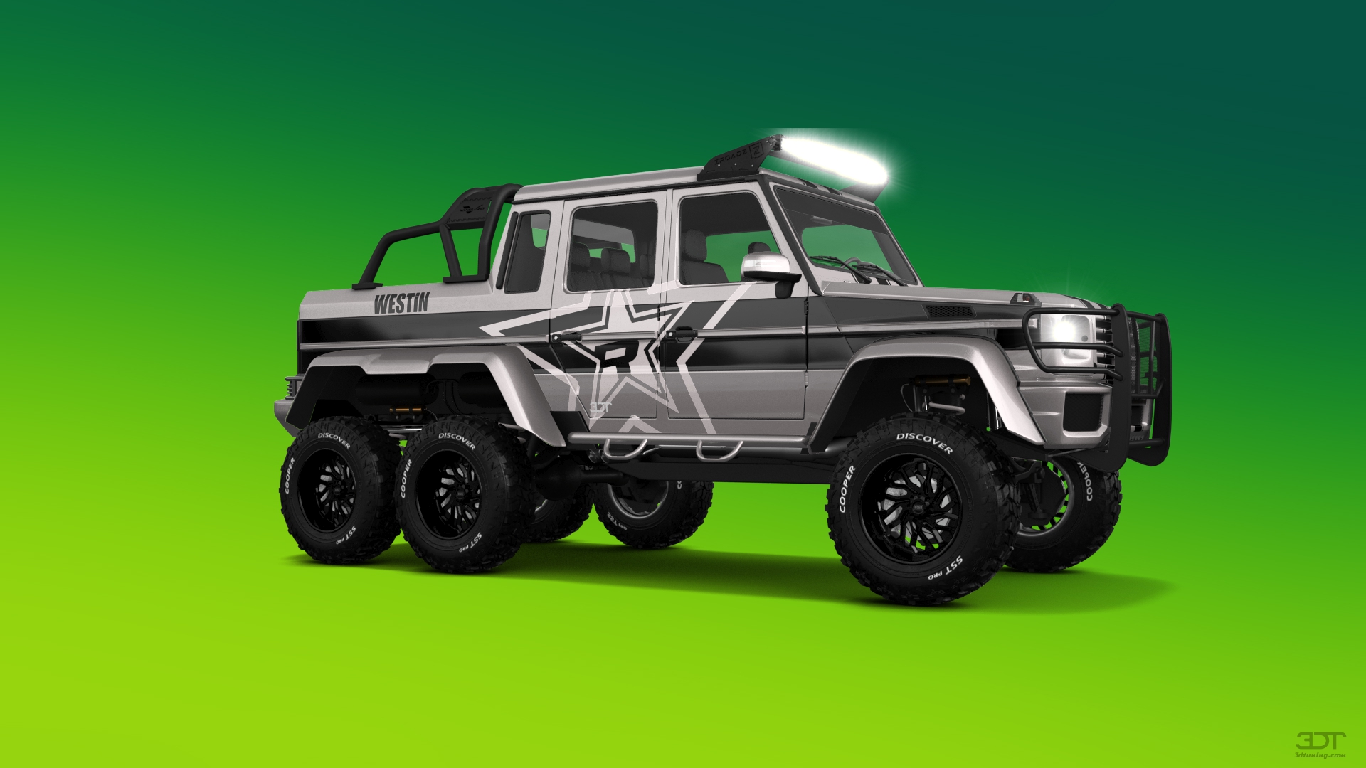 Mercedes G 63 AMG 6x6 4 Door pickup truck 2013