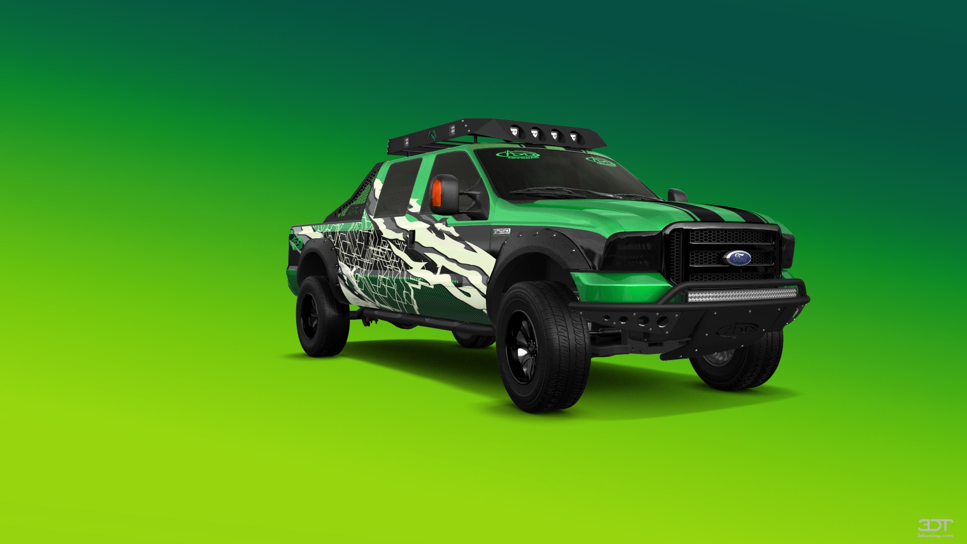 Ford F-250 Crew Cab 4 Door pickup truck 1999 tuning