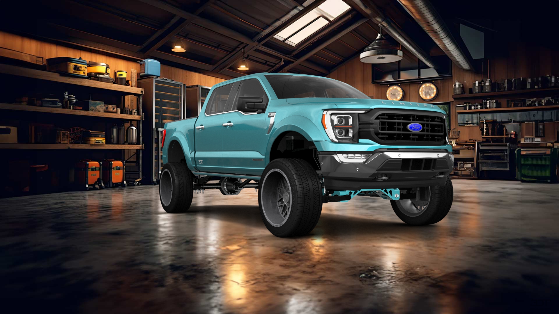 Ford F-150 SuperCrew 4 Door pickup truck 2021
