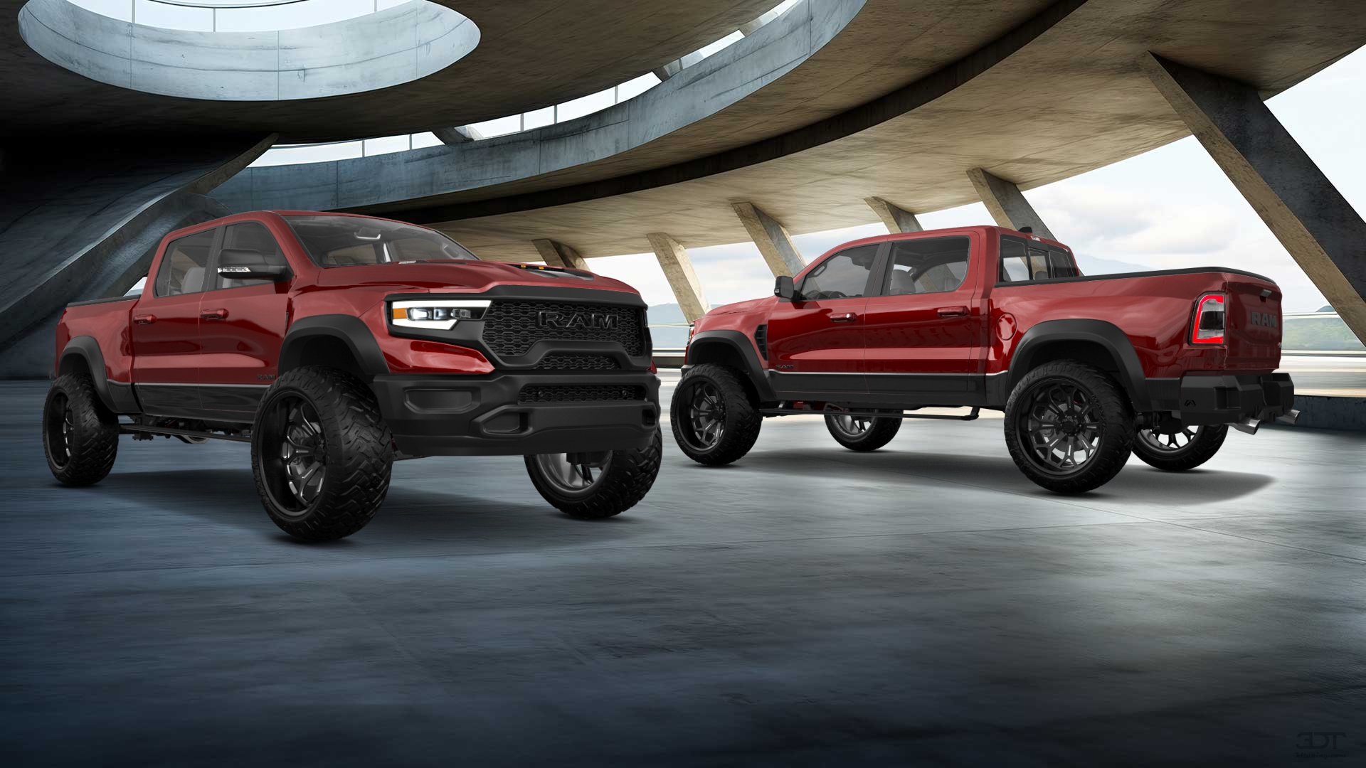 Dodge Ram 1500 TRX 4 Door pickup truck 2021 tuning