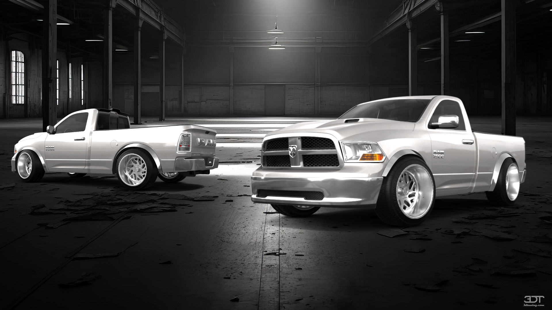 Dodge Ram 1500 6.4' box Regular Cab 2 Door pickup truck 2009
