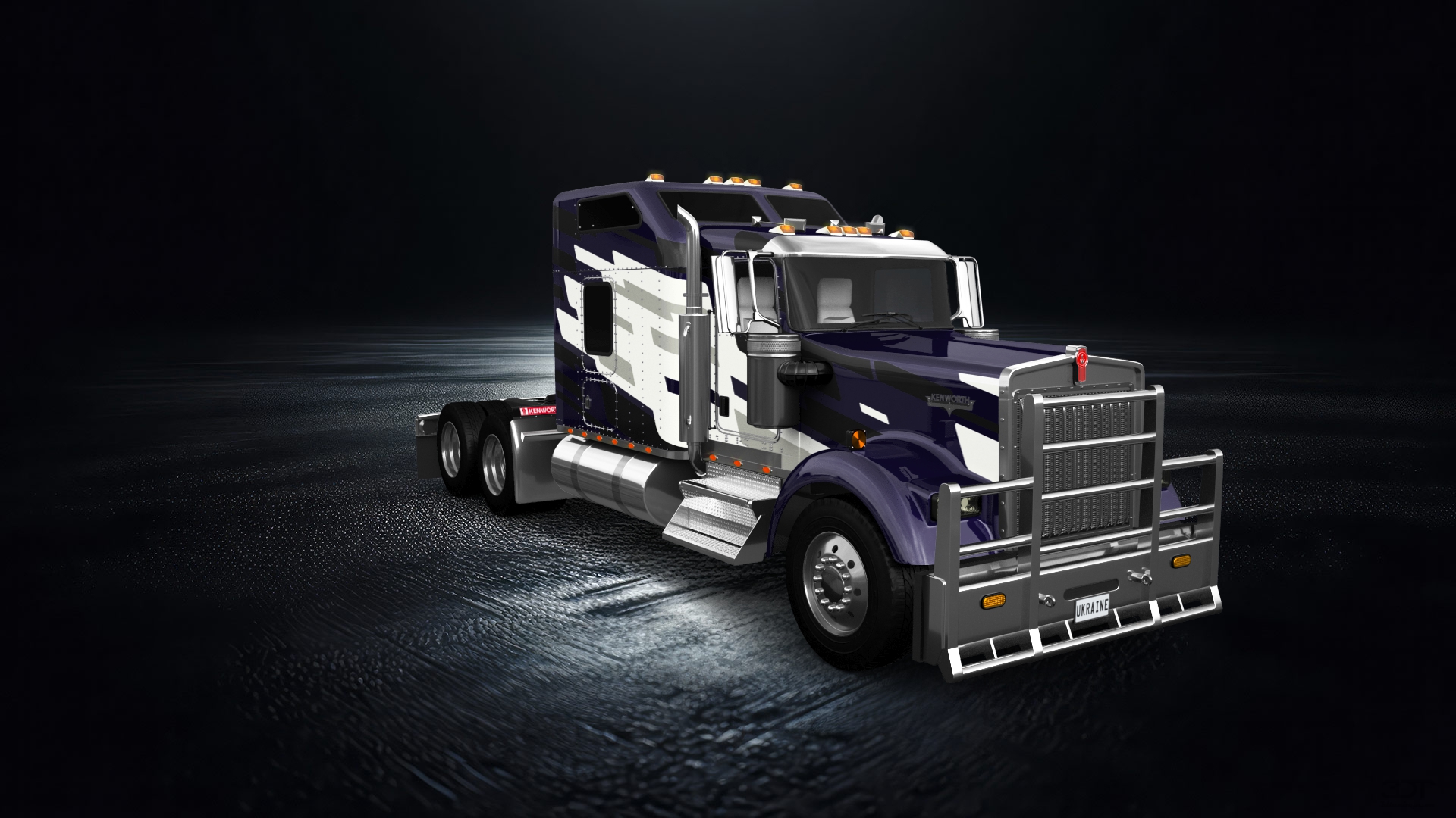 Kenworth W900 Sleeper Cab Truck 2015