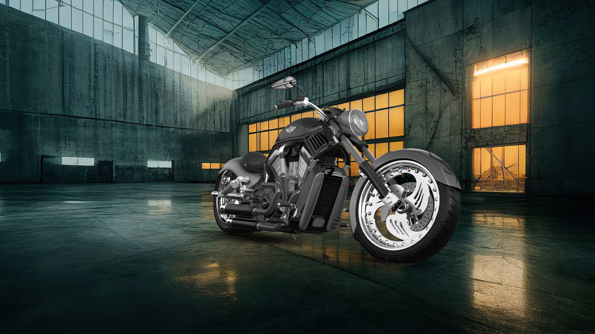 Harley-Davidson Custom Chopper Cruiser 2011