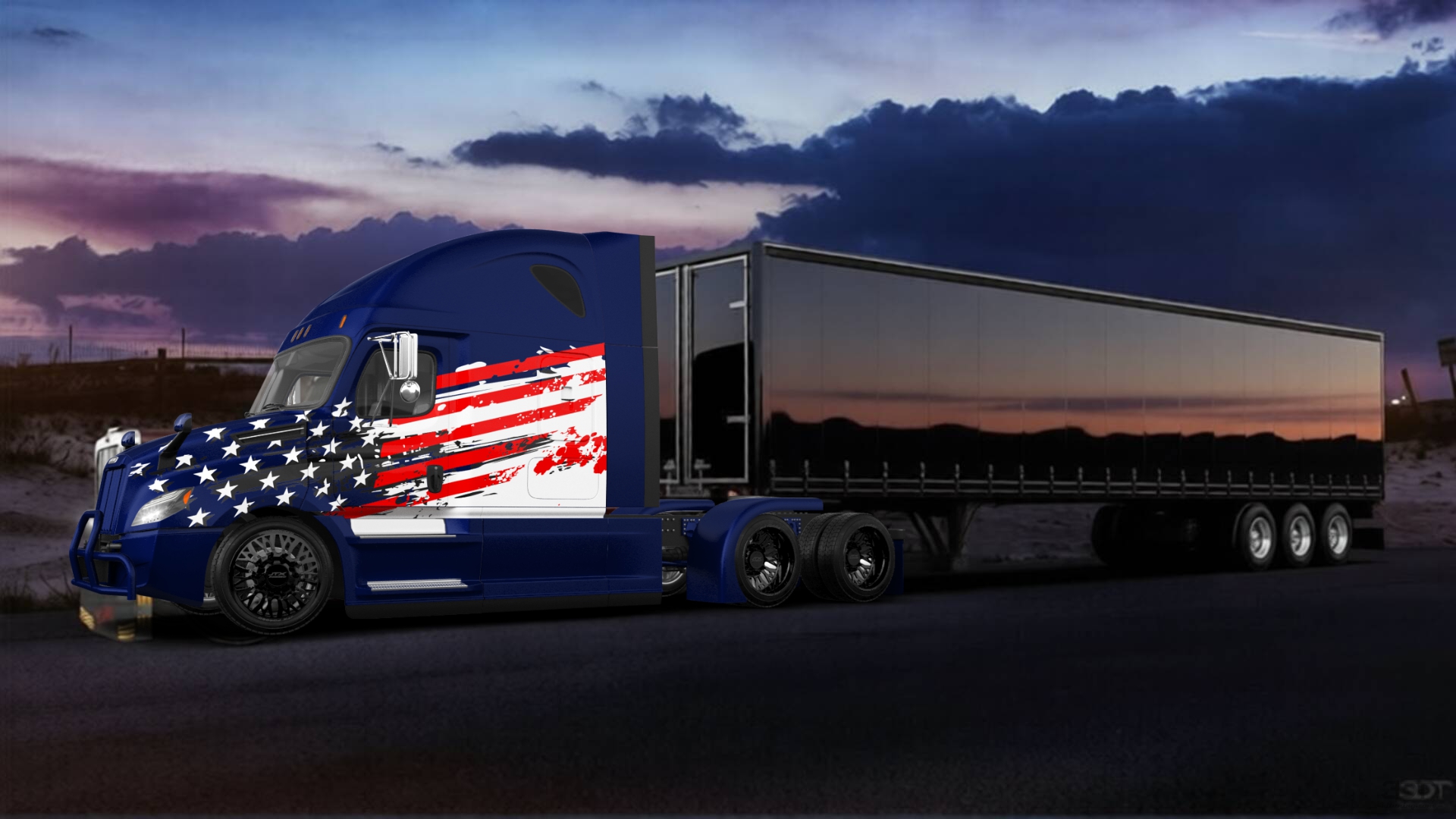 Peterbilt 589 Sleeper Cab Truck 2024 tuning