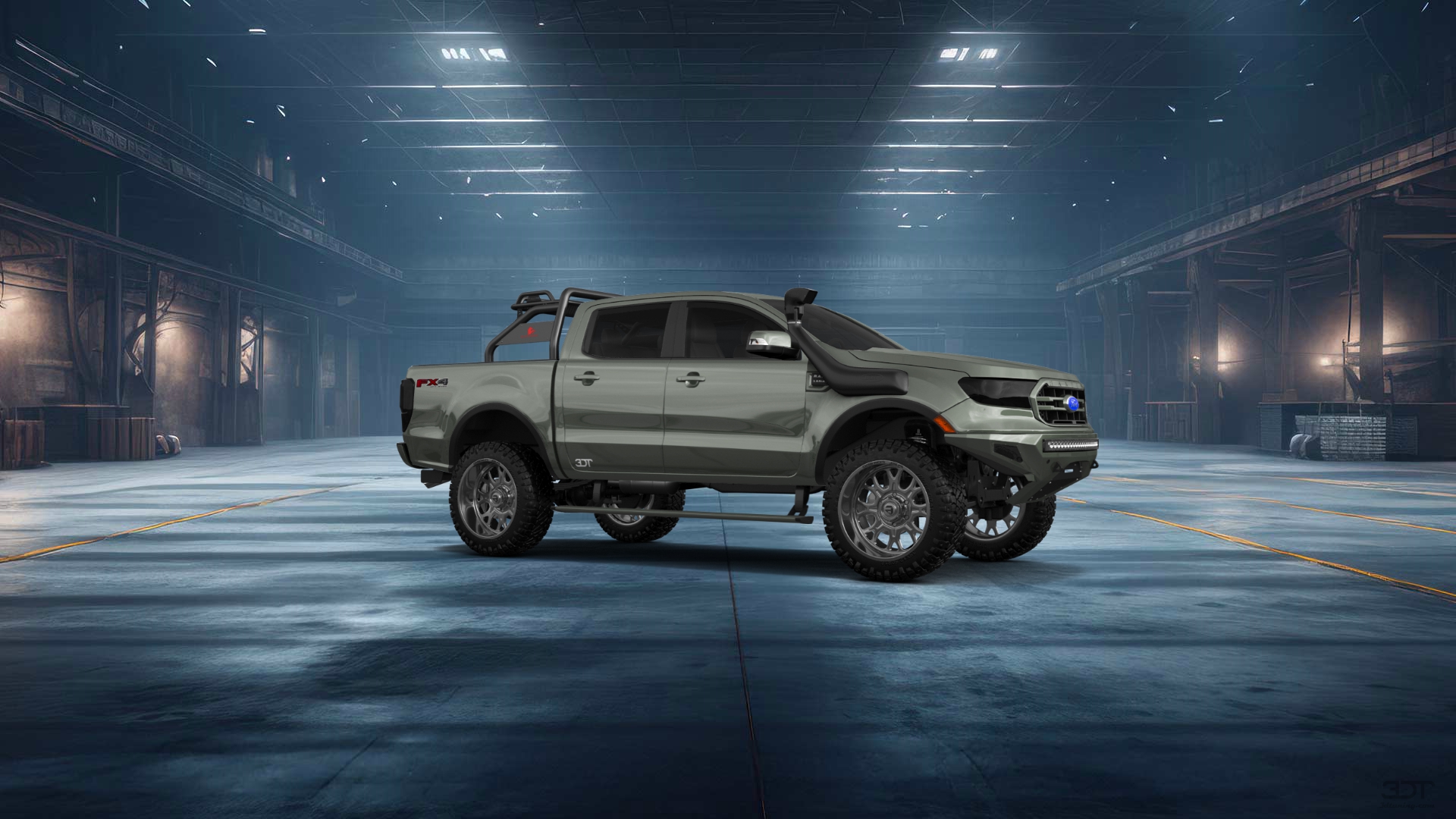Ford Ranger 4 Door pickup truck 2019 tuning