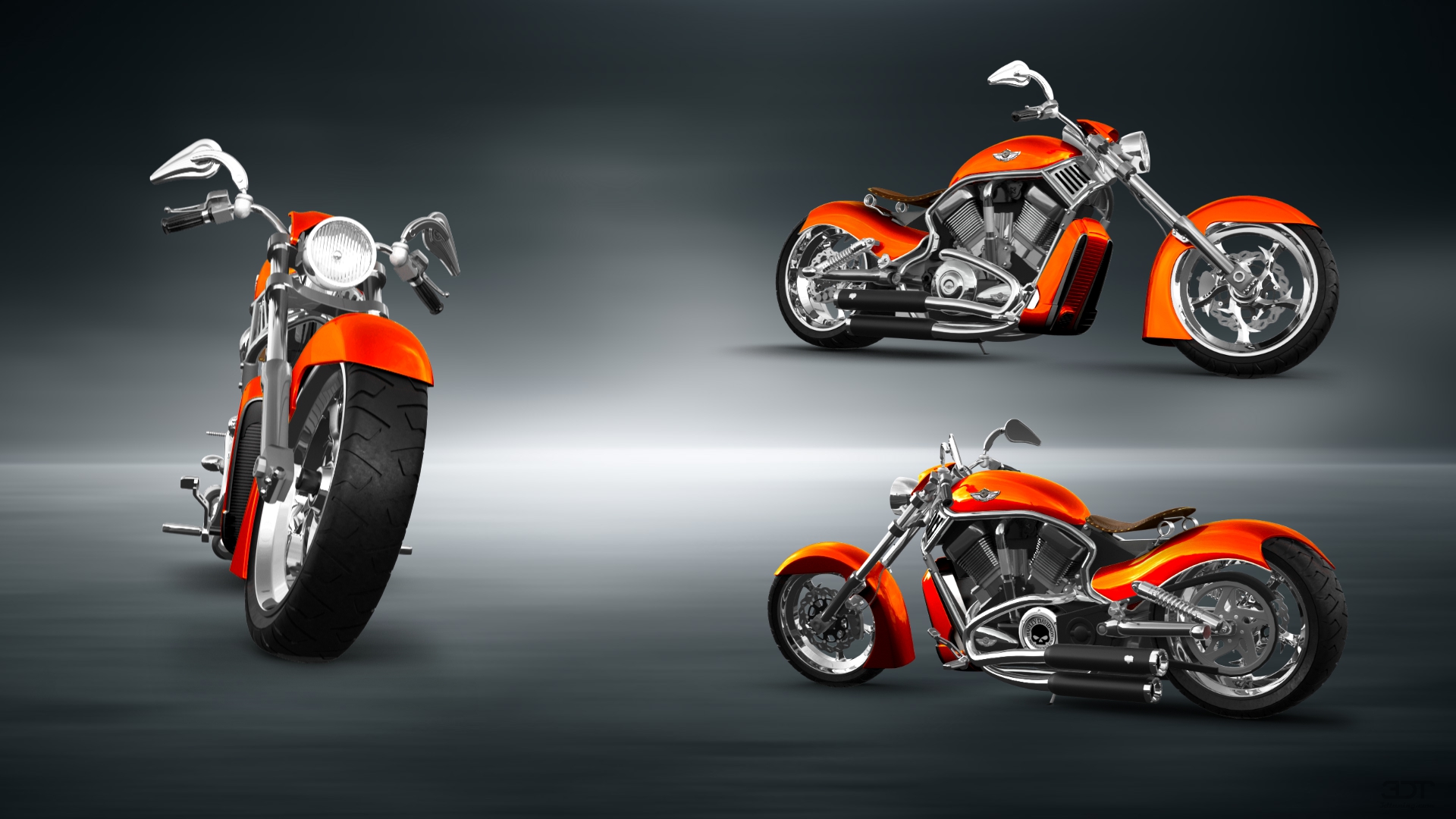 Harley-Davidson Custom Chopper Cruiser 2011