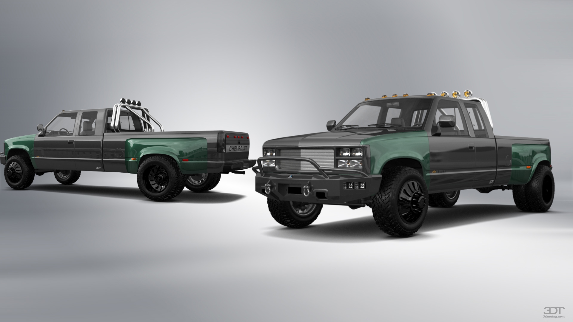 Chevrolet K3500 Extended Cab Pickup Truck 1988