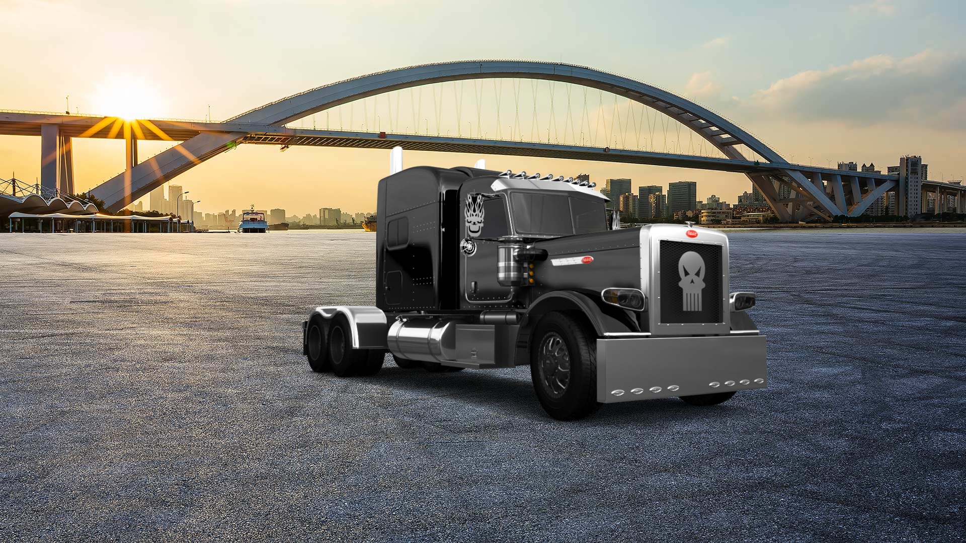 Peterbilt 389 Sleeper Cab Truck 2016