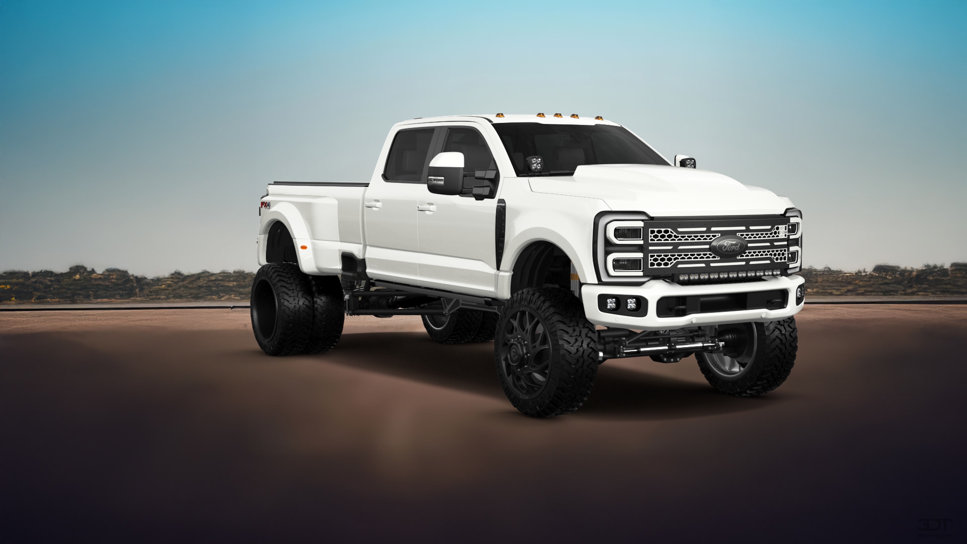 Ford F-350 DRW Crew Cab 4 Door pickup truck 2023 tuning