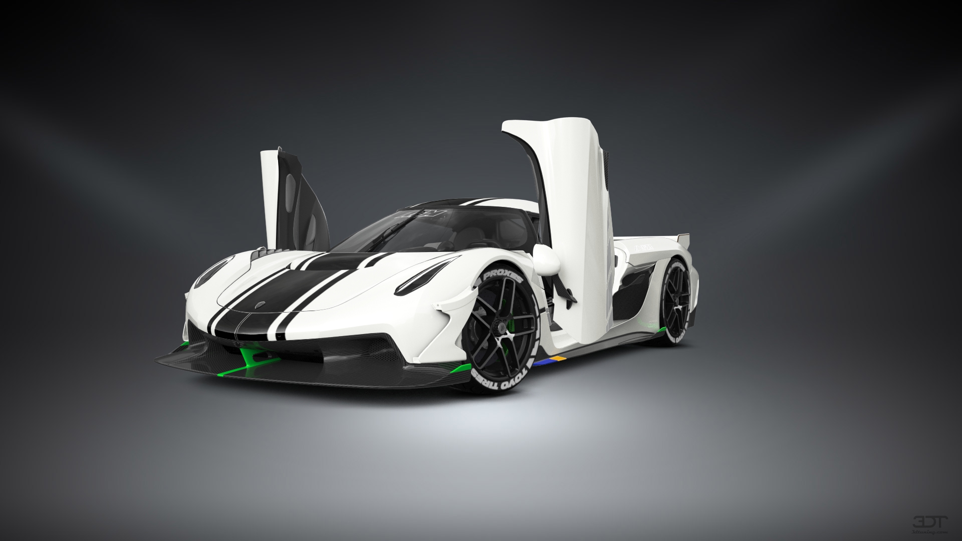 Koenigsegg Jesko 2 door targa top 2020 tuning