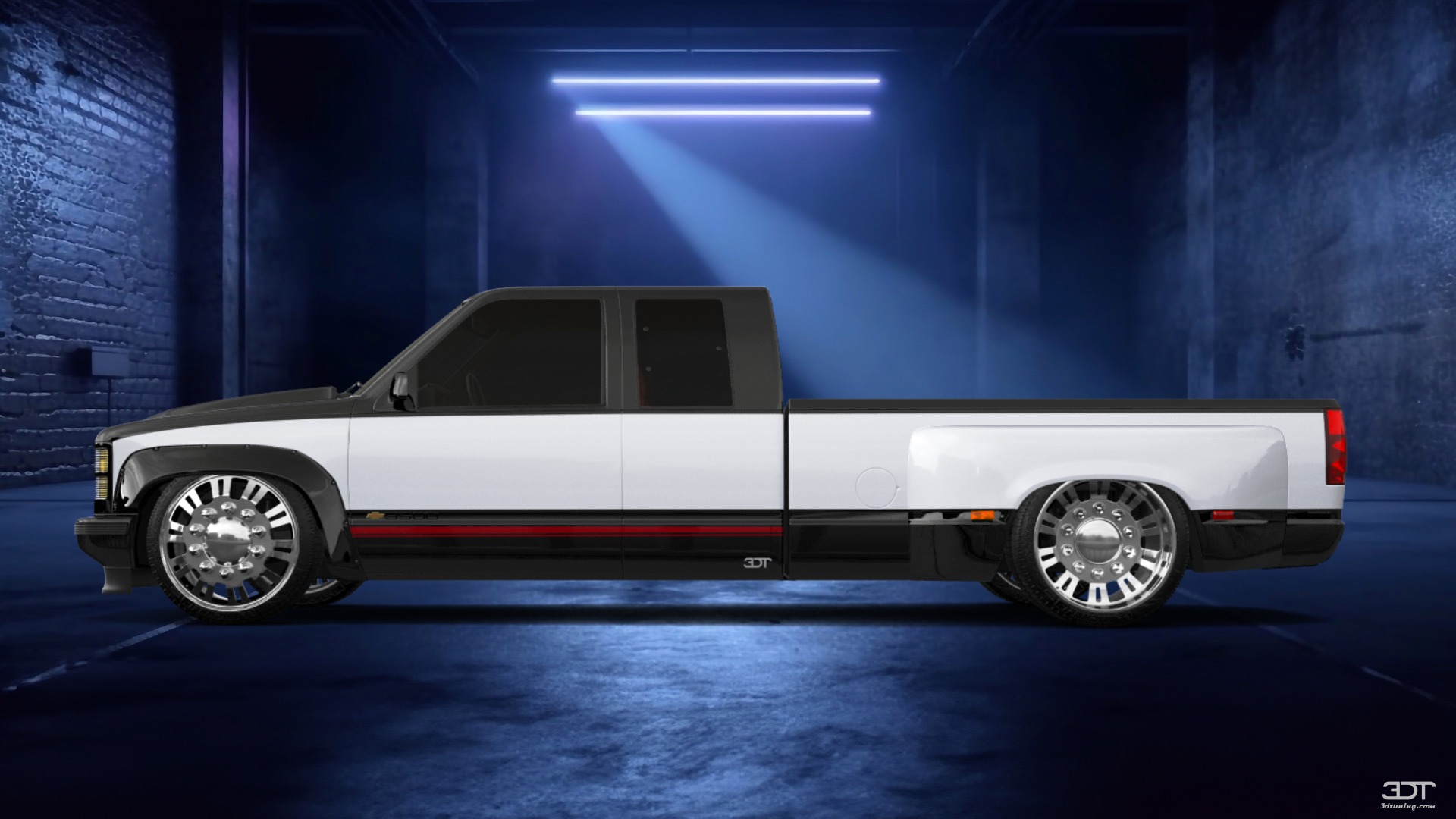 Chevrolet K3500 Extended Cab Pickup Truck 1988